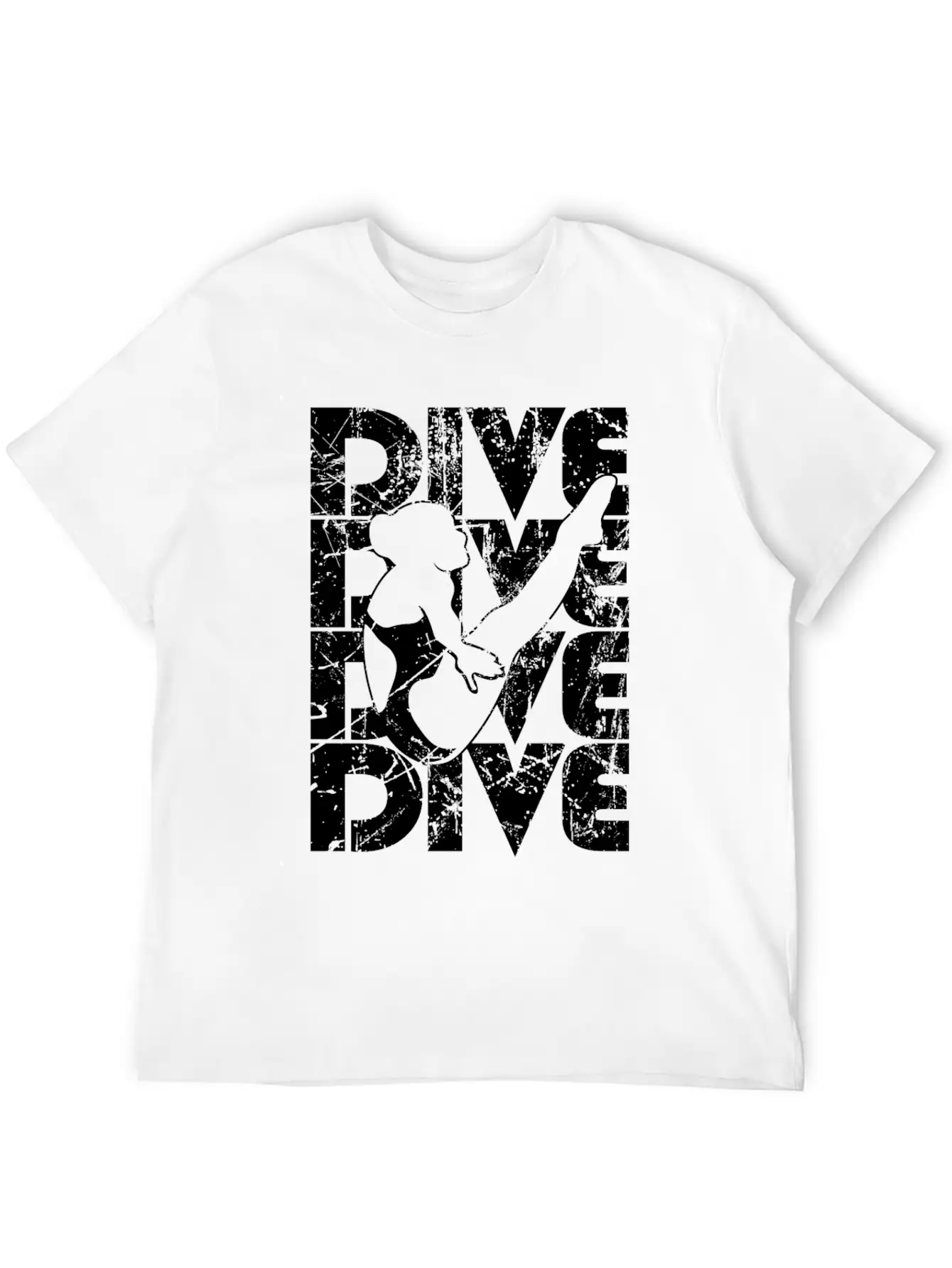 Springboard Diving Classic Fit Graphic Tee For Daily Comfort – Unisex Cotton Shirt