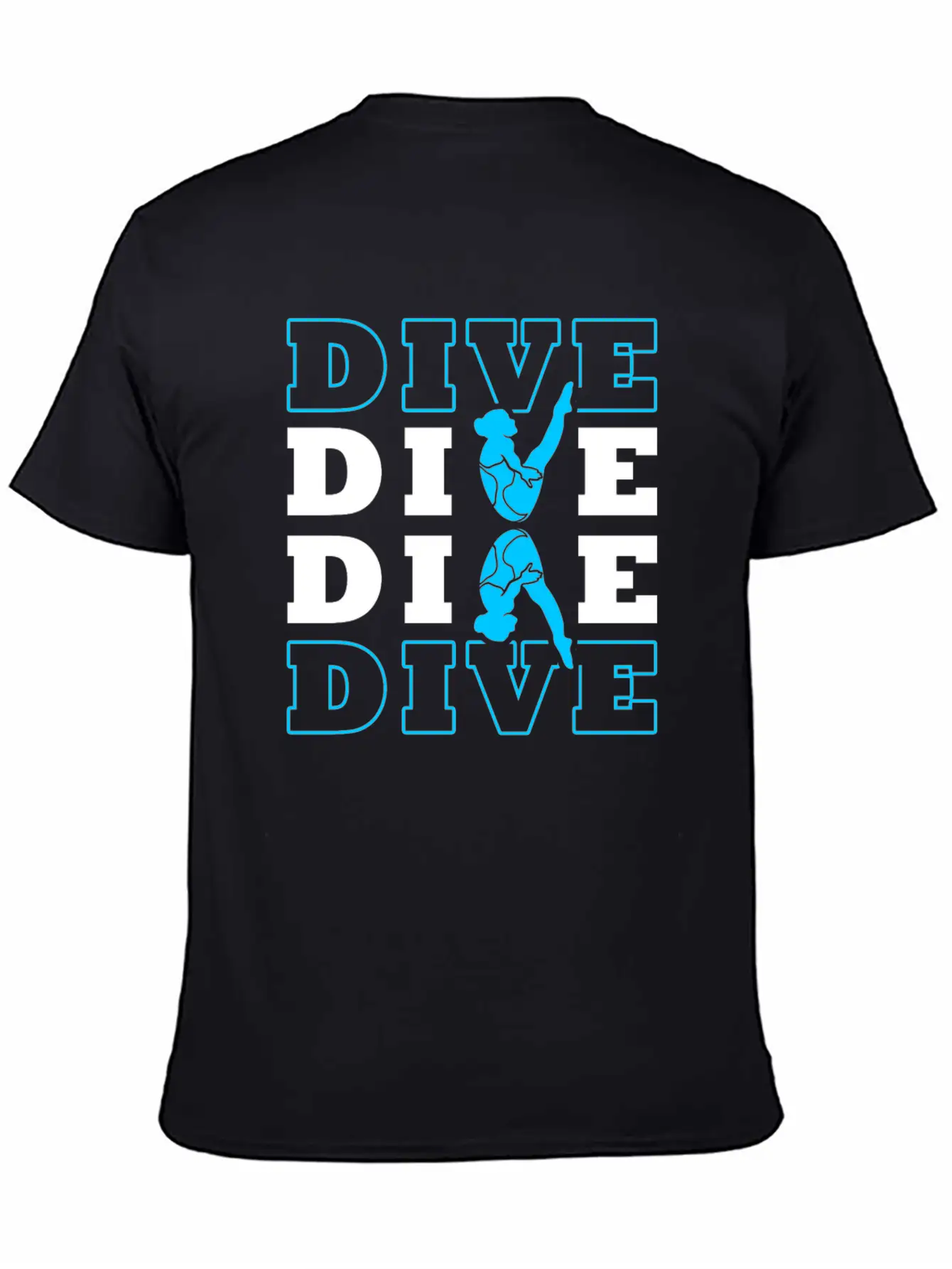 Springboard Diving Essential Cotton Tee For Daily Outfits – Unisex Style
