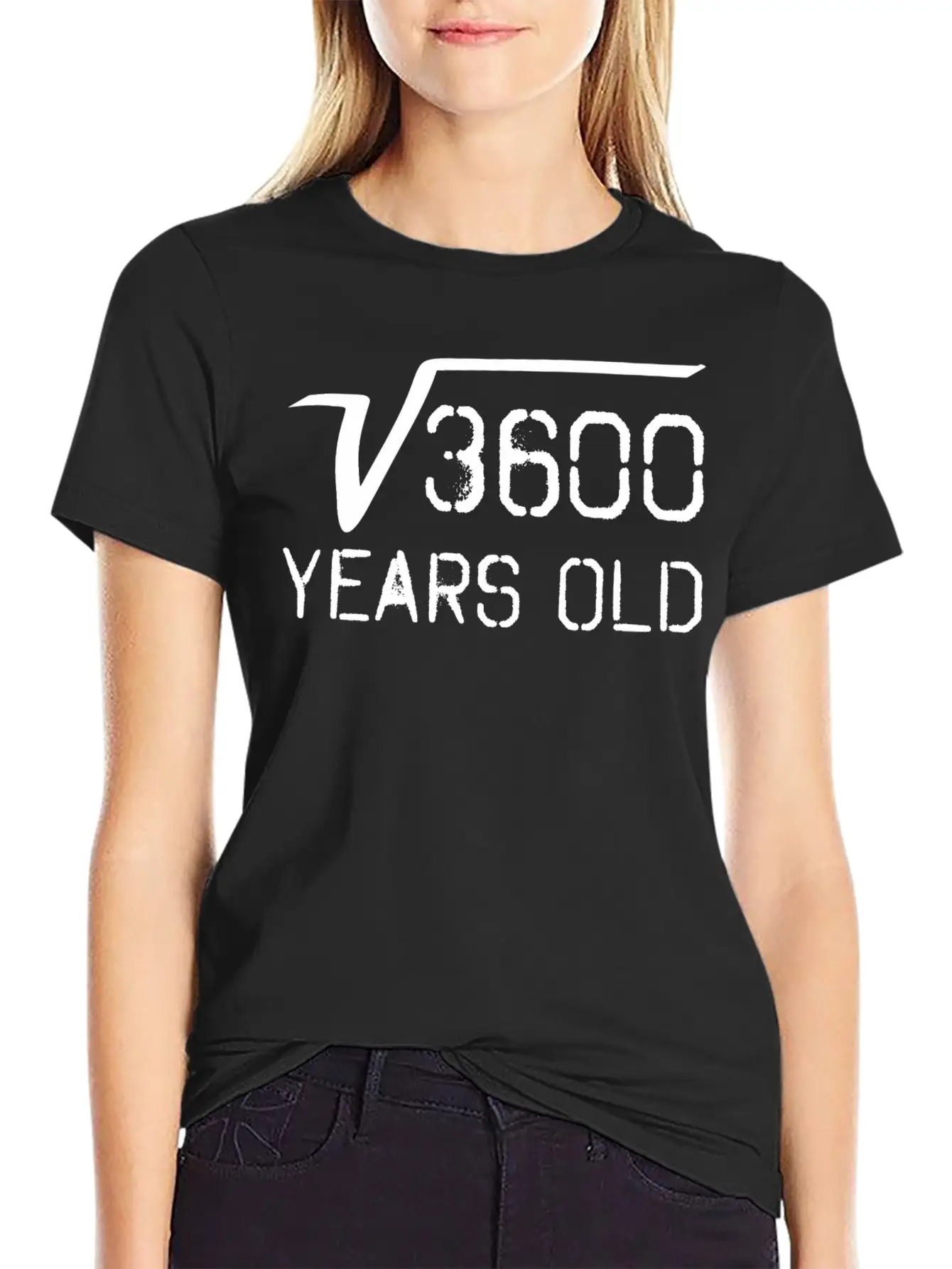 Square Root Of 3600 60 Years Old Unisex Casual T-Shirt – Clean Design For Daily Comfort