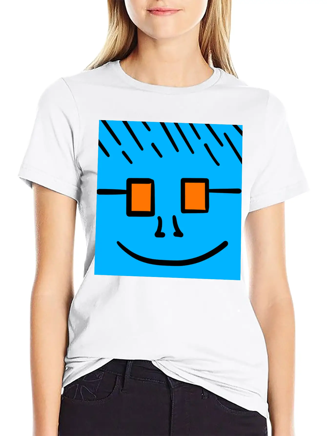 Squaredoods #0001 Stylish Everyday T-Shirt – Unisex Basic Cotton Tee