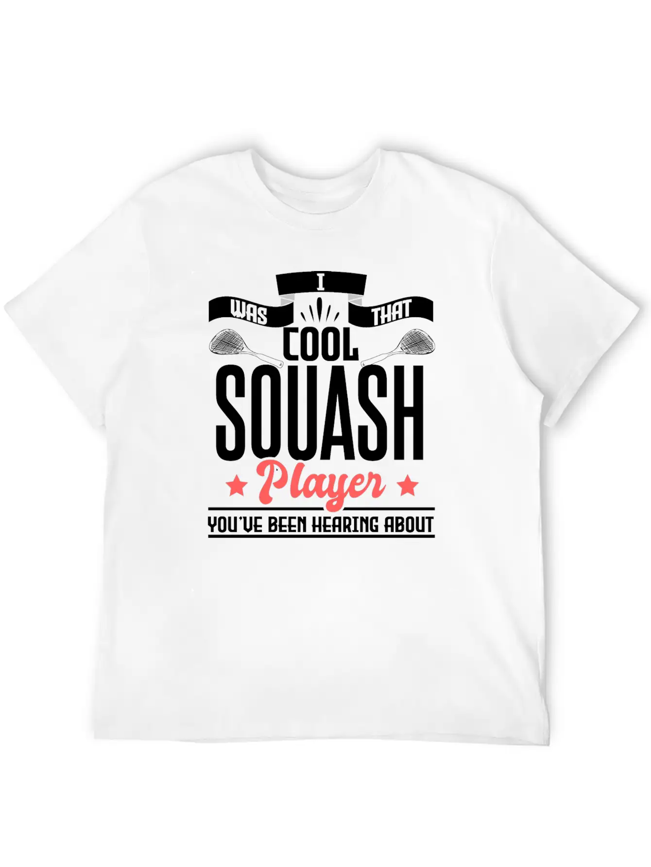 Squash Player Tournament Gift Idea Essential Cotton Tee For Daily Outfits – Unisex Style
