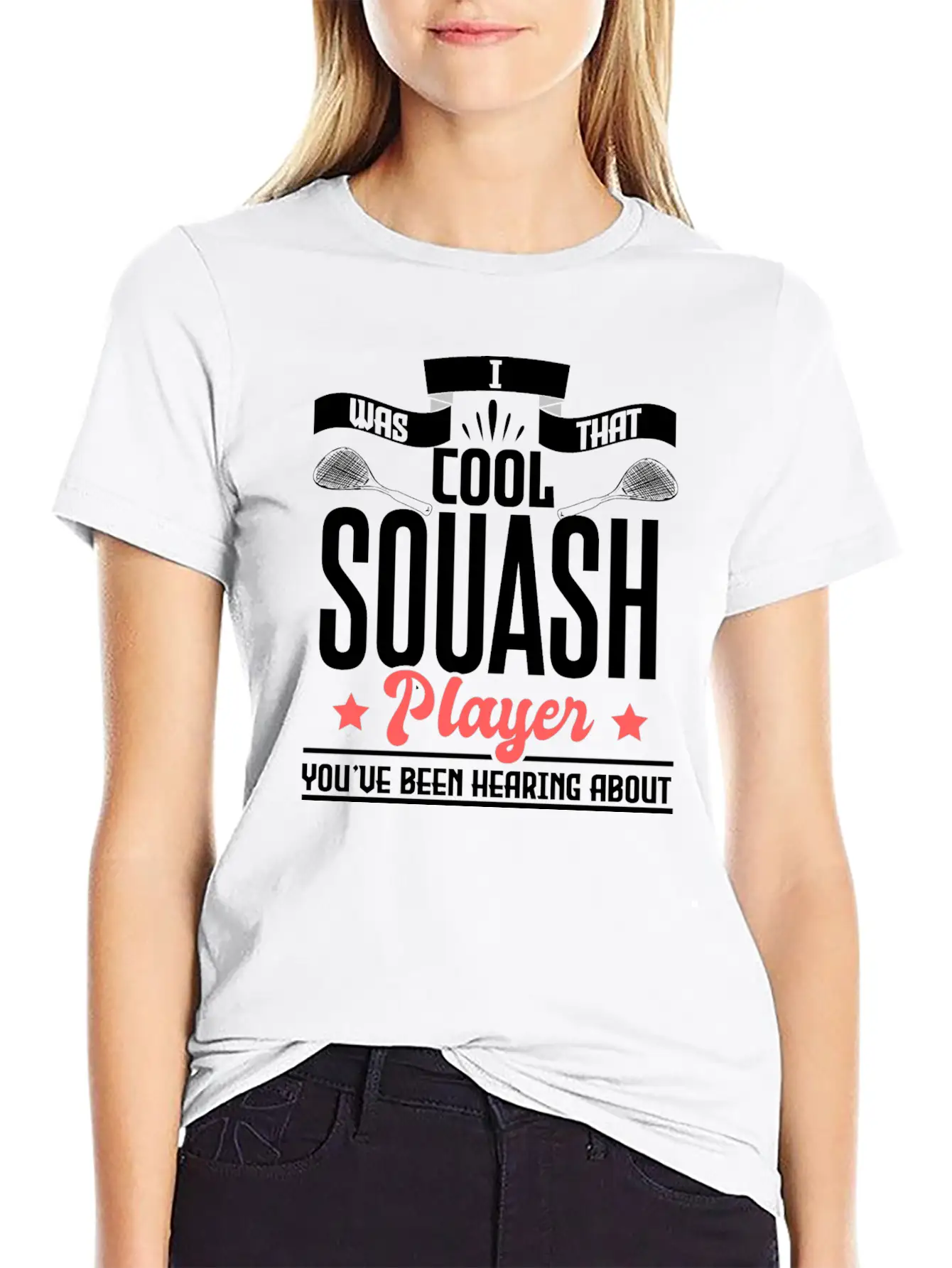 Squash Player Tournament Gift Idea Essential Cotton Tee For Daily Outfits – Unisex Style