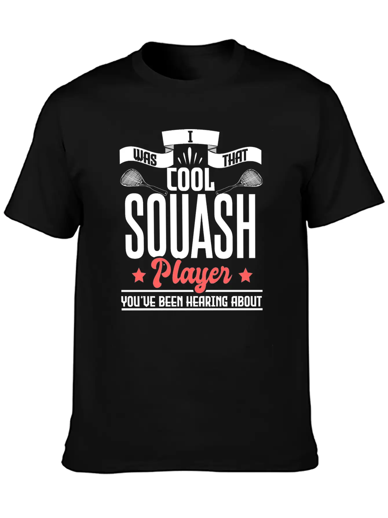 Squash Player Tournament Gift Idea Essential Cotton Tee For Daily Outfits – Unisex Style