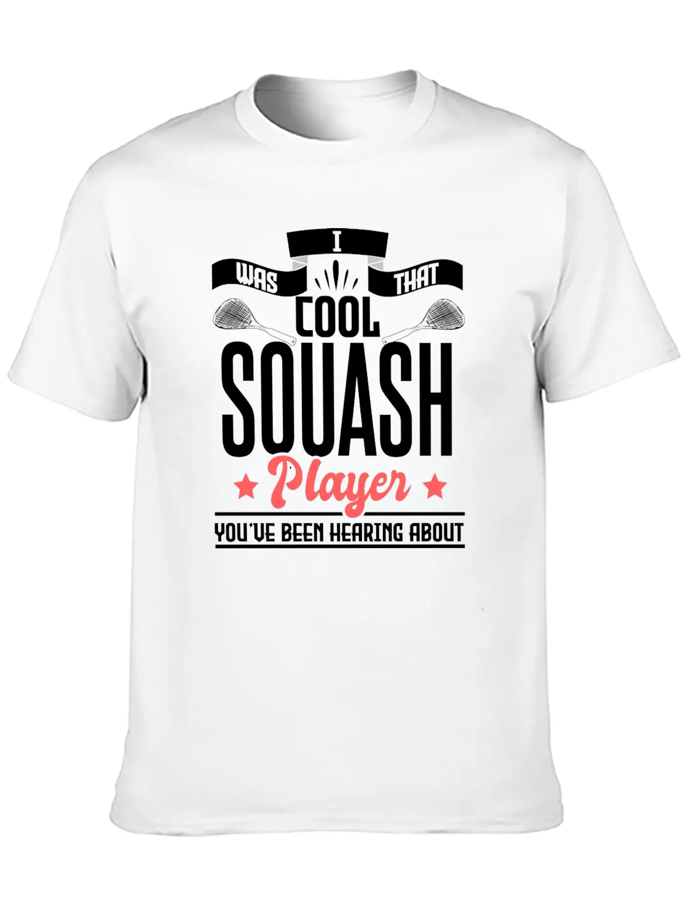 Squash Player Tournament Gift Idea Essential Cotton Tee For Daily Outfits – Unisex Style