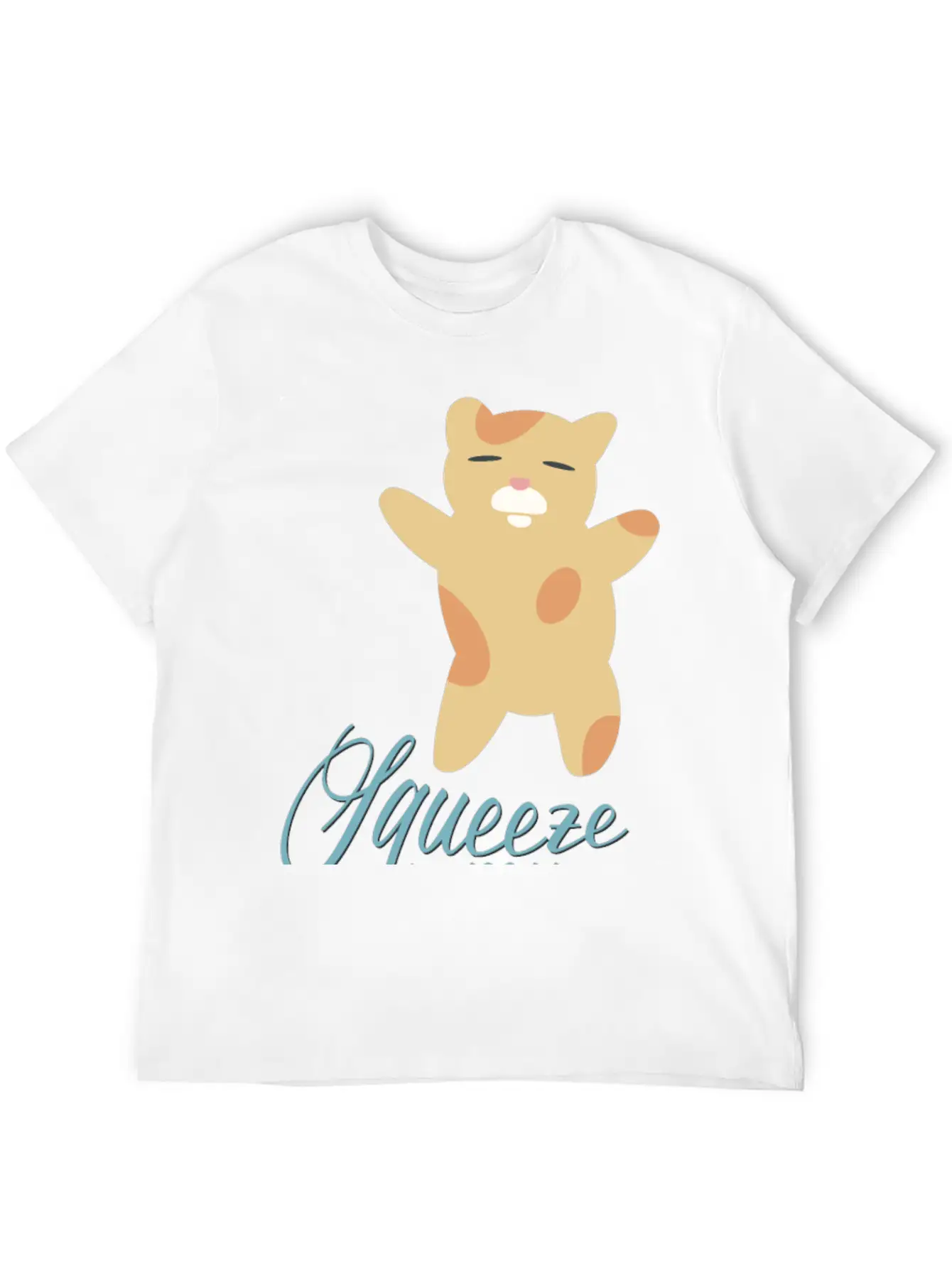 Squeeze My Body Essential Cotton Tee For Daily Outfits – Unisex Style