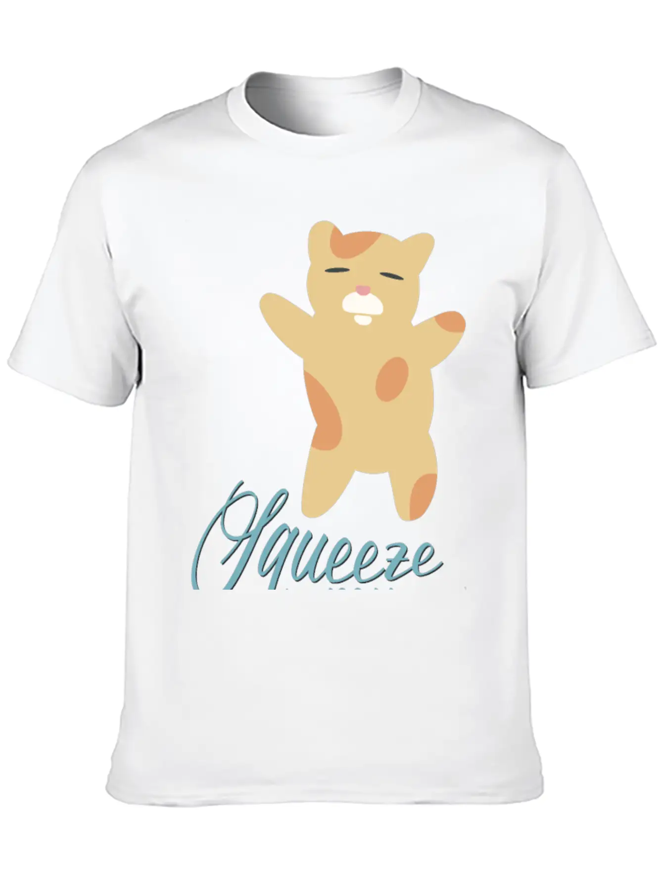 Squeeze My Body Essential Cotton Tee For Daily Outfits – Unisex Style