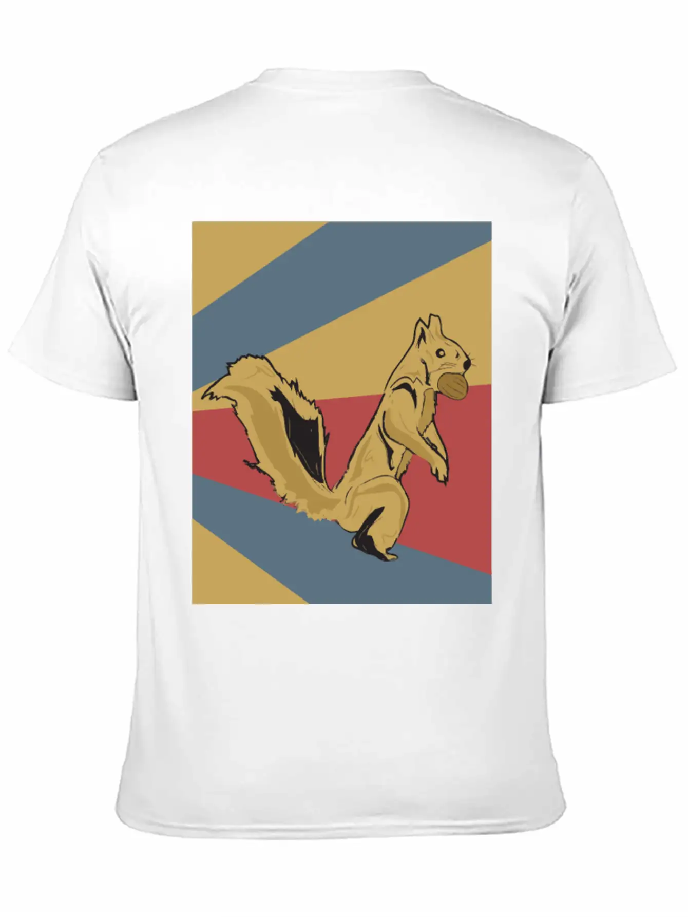 Squirrel Classic Fit Graphic Tee For Daily Comfort – Unisex Cotton Shirt