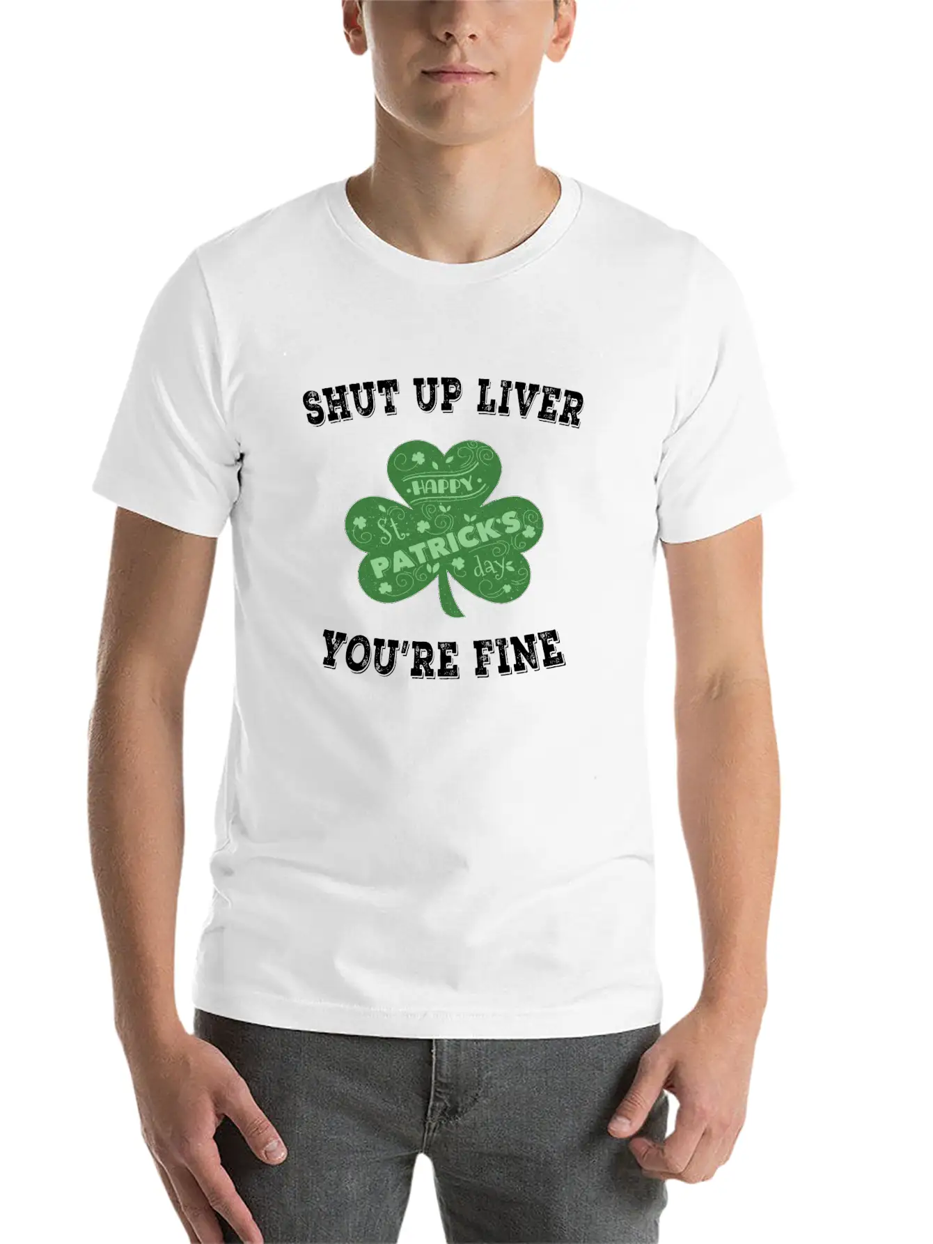 St Patrick's Day T-shirt - Happy St Patricks Day Classic Fit Graphic Tee For Daily Comfort – Unisex Cotton Shirt