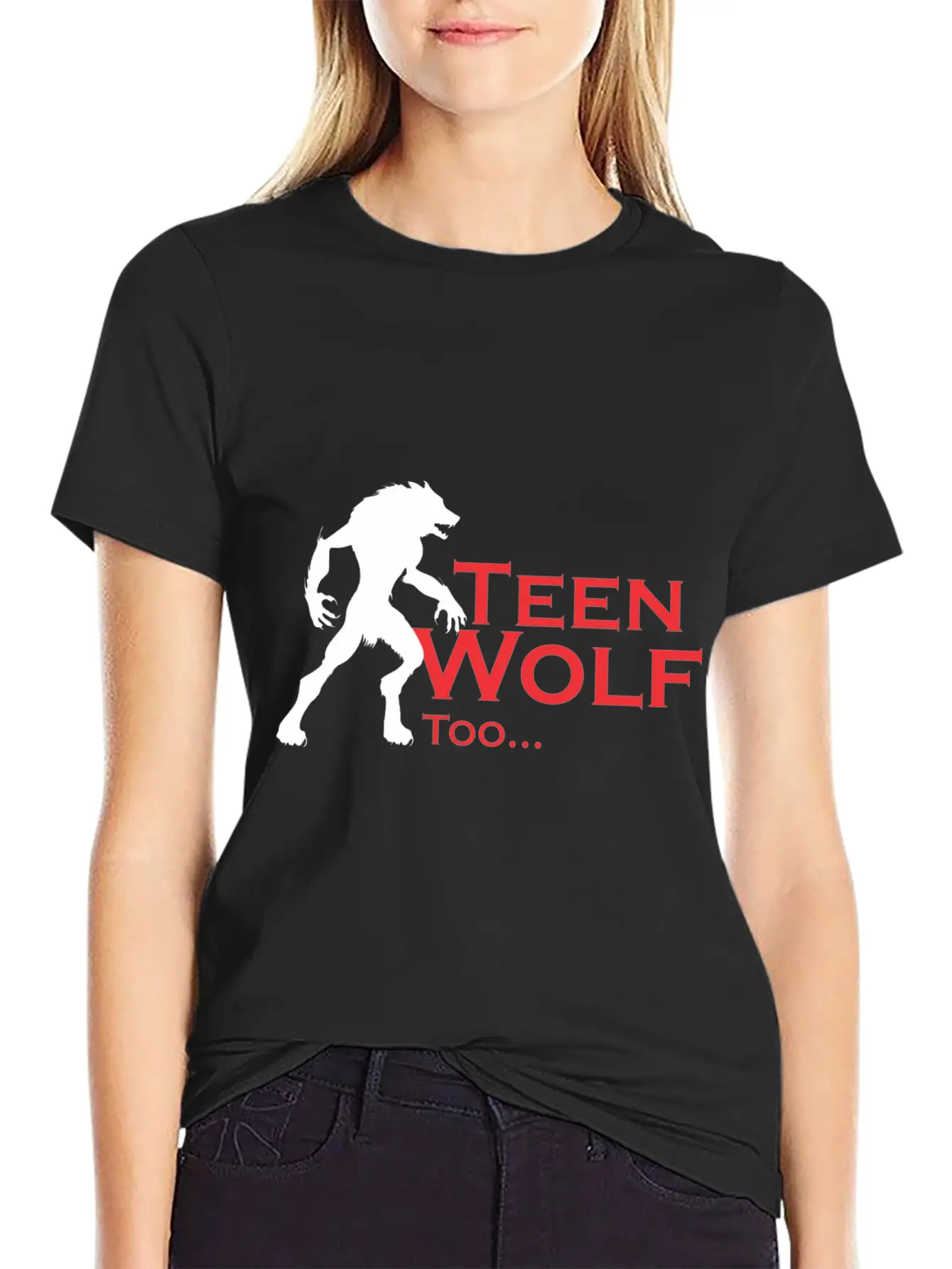 Stand Wolf Basic Graphic T-Shirt – Daily Comfort In Soft Cotton