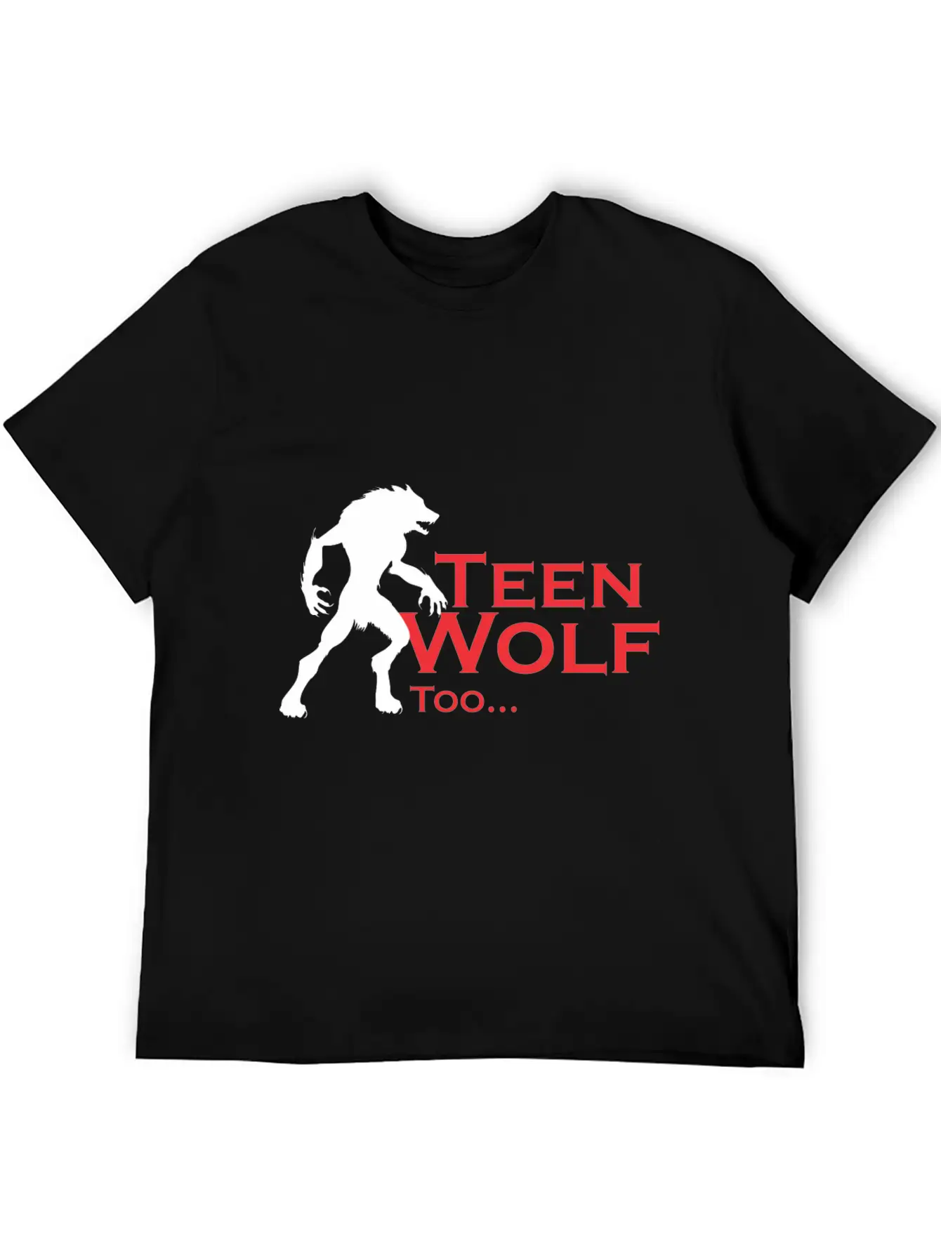 Stand Wolf Basic Graphic T-Shirt – Daily Comfort In Soft Cotton