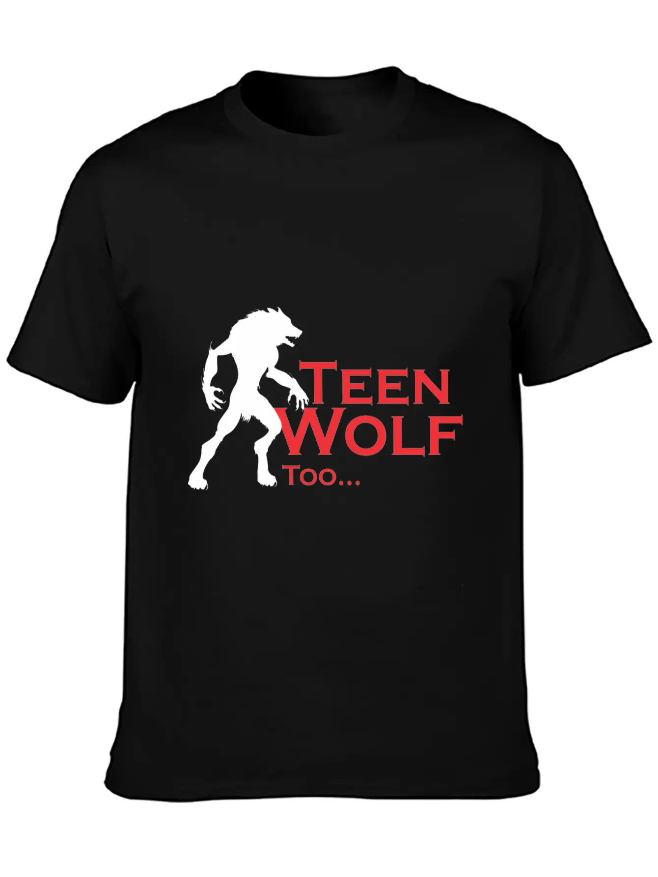 Stand Wolf Basic Graphic T-Shirt – Daily Comfort In Soft Cotton