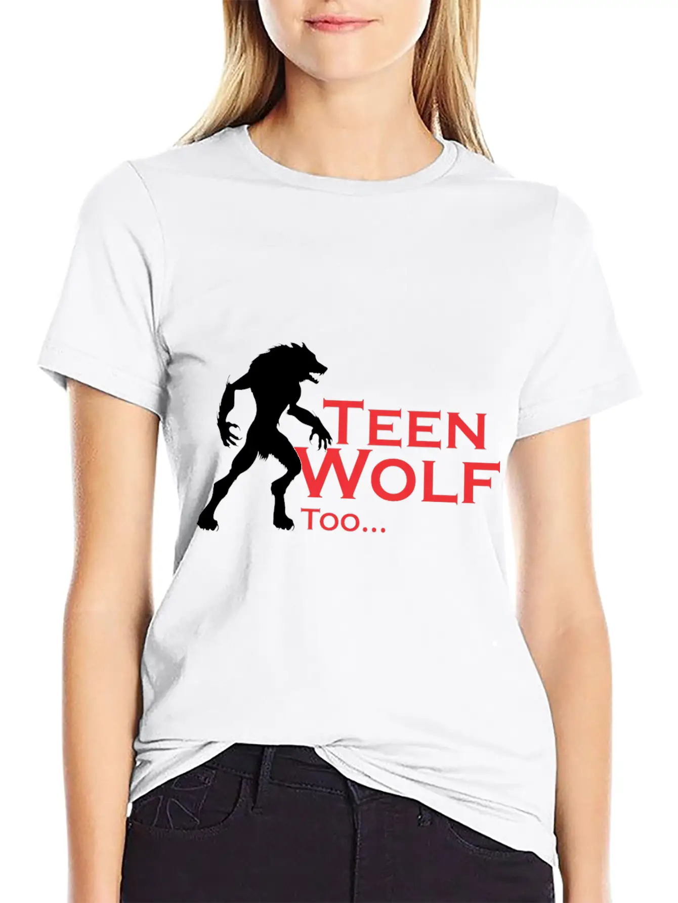 Stand Wolf Basic Graphic T-Shirt – Daily Comfort In Soft Cotton