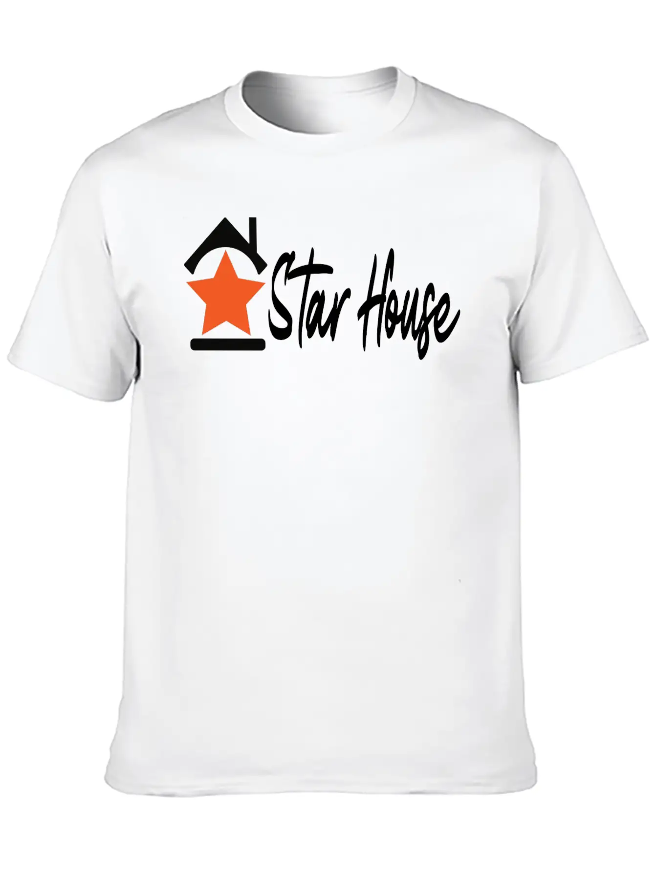 Star House Relaxed Everyday Tee – Lightweight And Durable Cotton