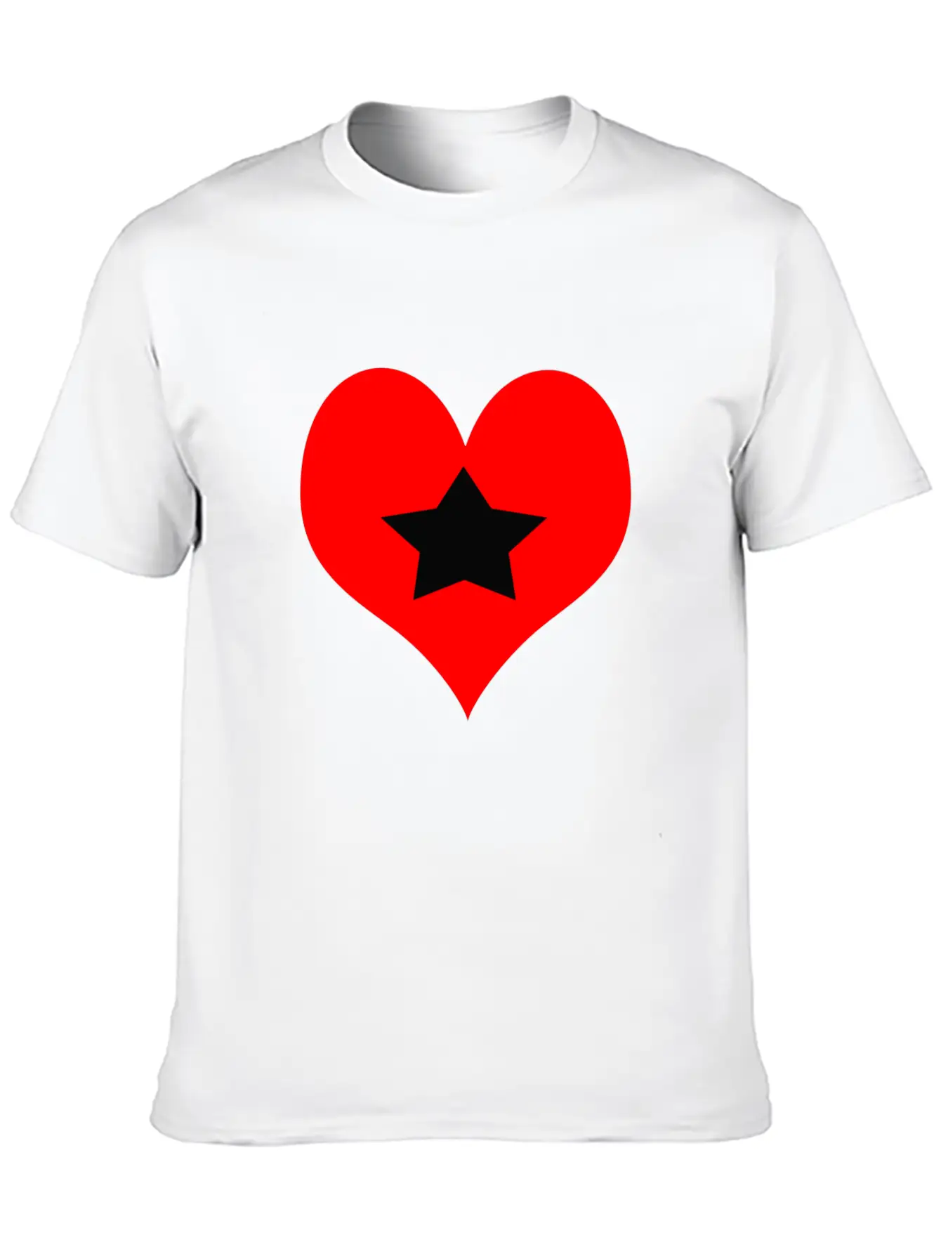 Star Love Stylish Everyday T-Shirt – Unisex Basic Cotton Tee