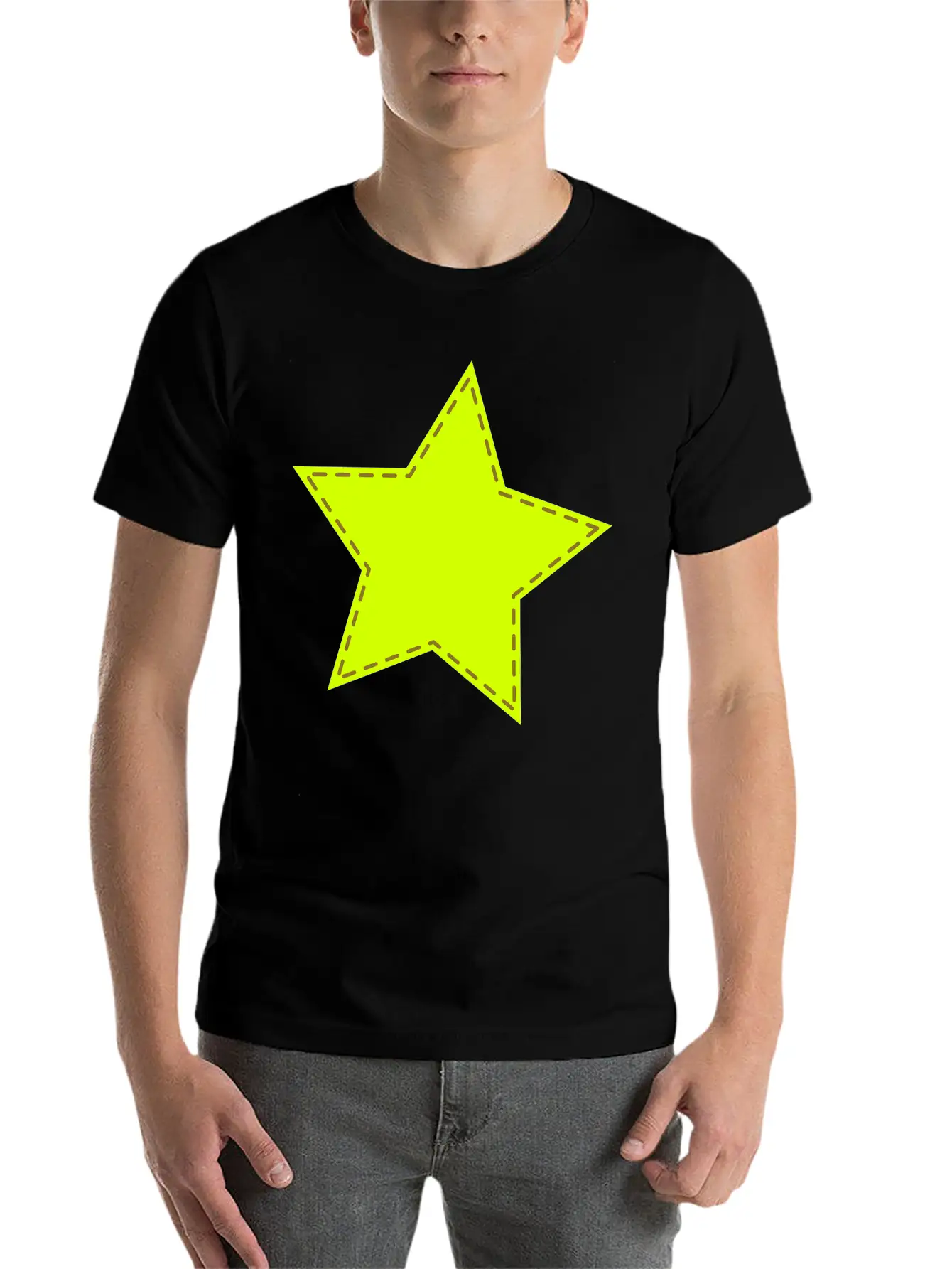 Star Relaxed Everyday Tee – Lightweight And Durable Cotton