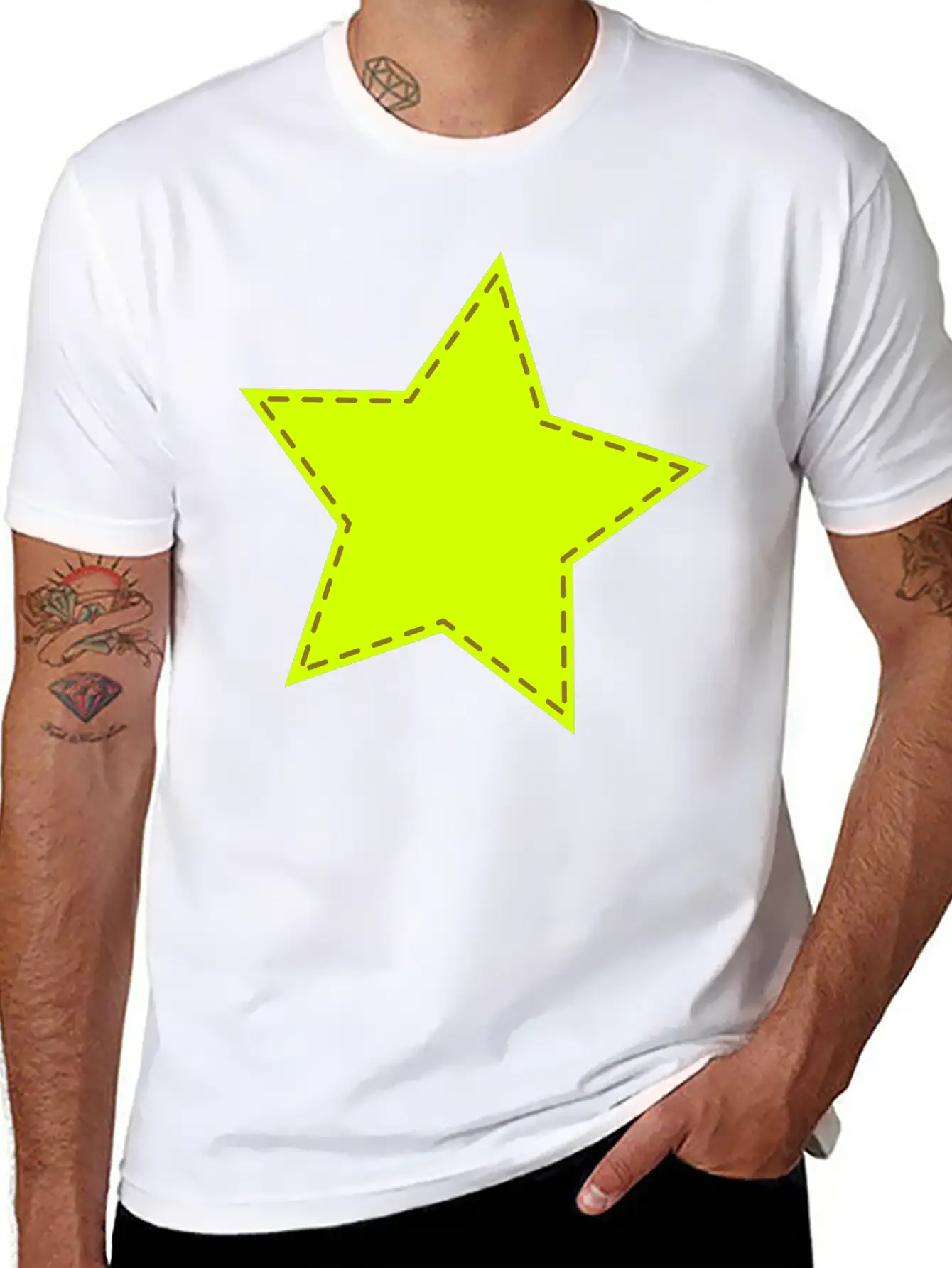 Star Relaxed Everyday Tee – Lightweight And Durable Cotton