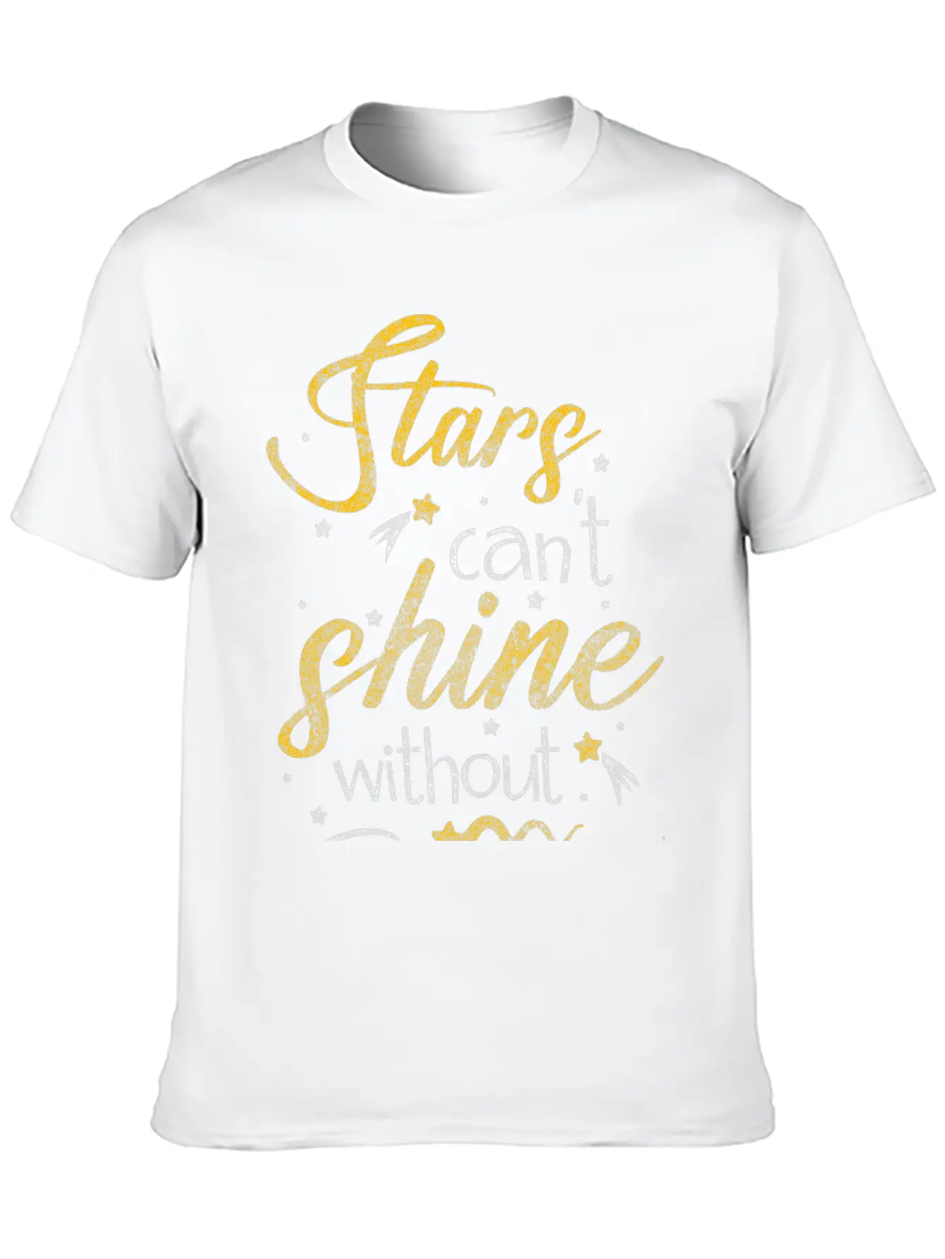 Star Sky Telescope Moon Unisex Casual T-Shirt – Clean Design For Daily Comfort