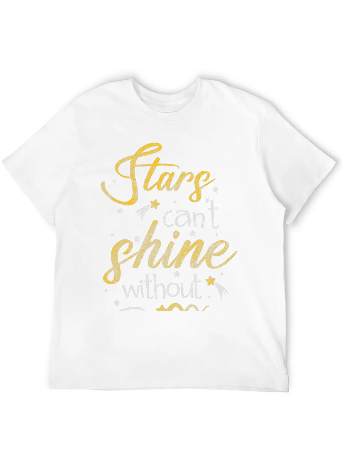 Star Sky Telescope Moon Unisex Casual T-Shirt – Clean Design For Daily Comfort