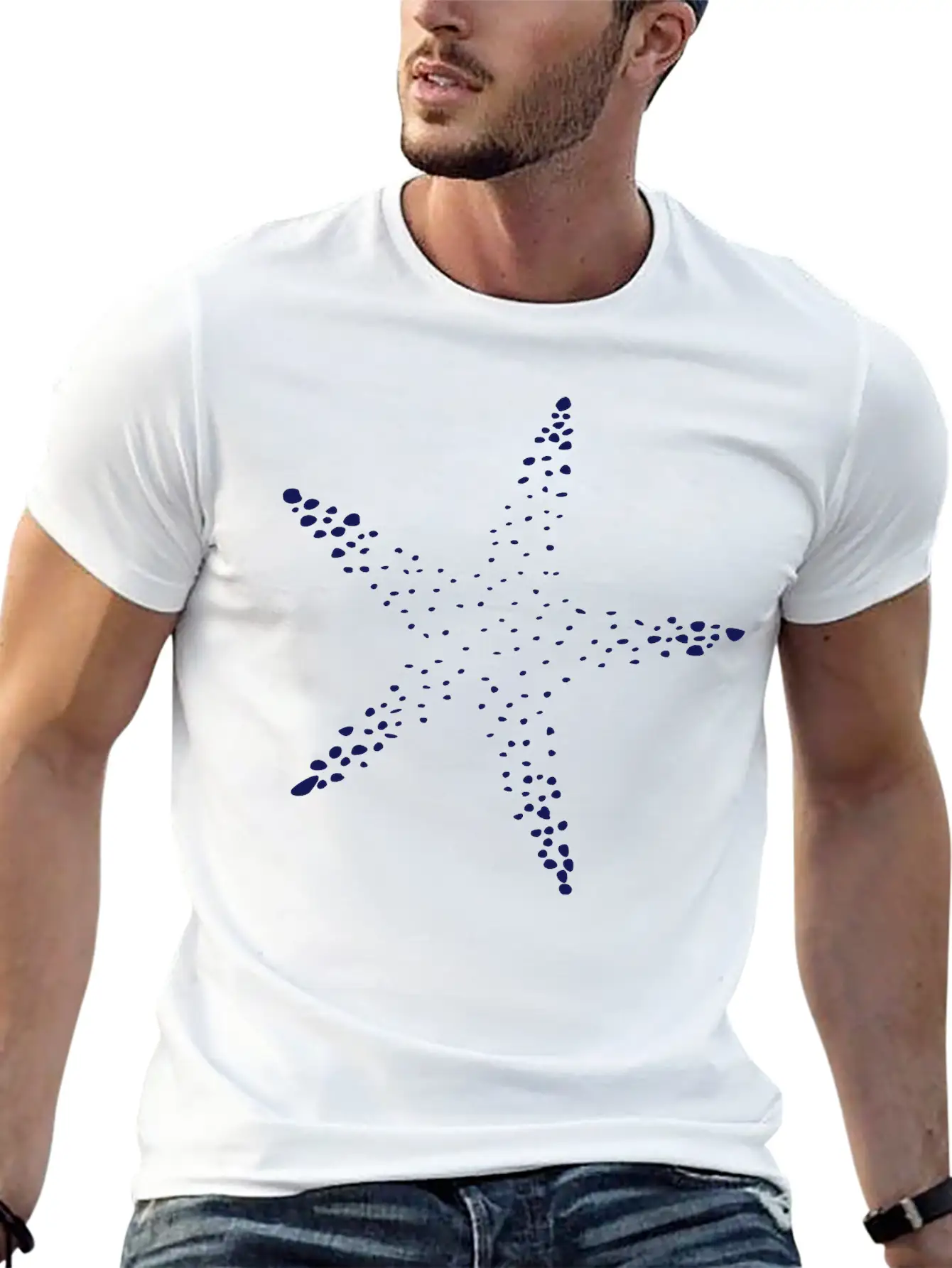 Star Unisex Casual T-Shirt – Clean Design For Daily Comfort