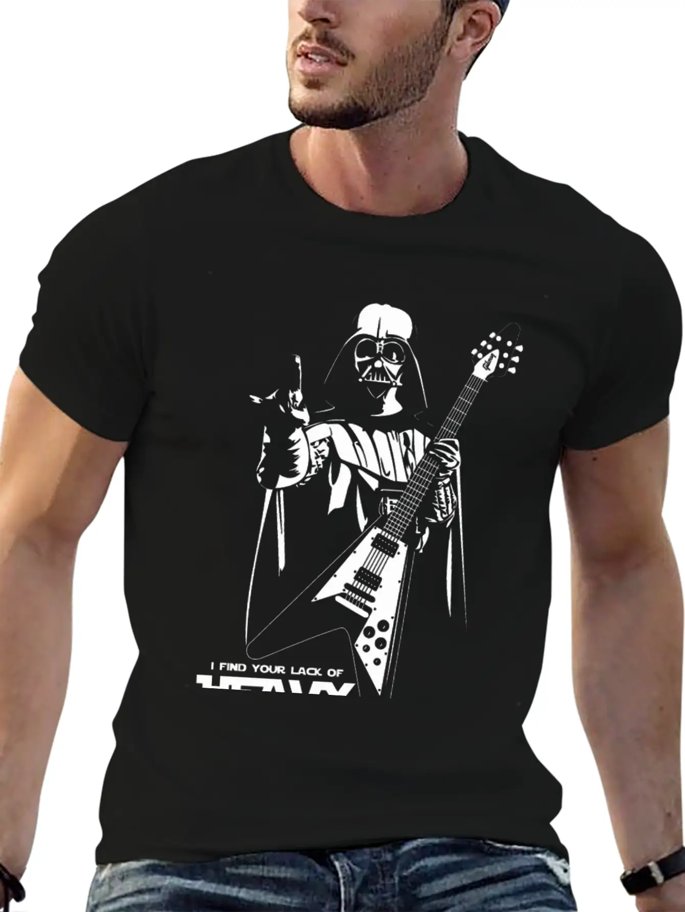 Star Wars Heavy Metal Darth Vader Modern Fit Casual T-Shirt – Clean And Versatile Design