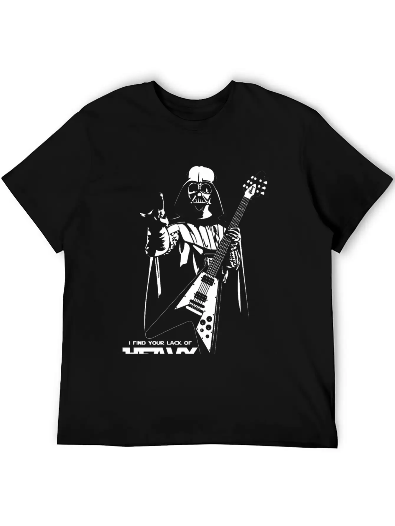 Star Wars Heavy Metal Darth Vader Modern Fit Casual T-Shirt – Clean And Versatile Design