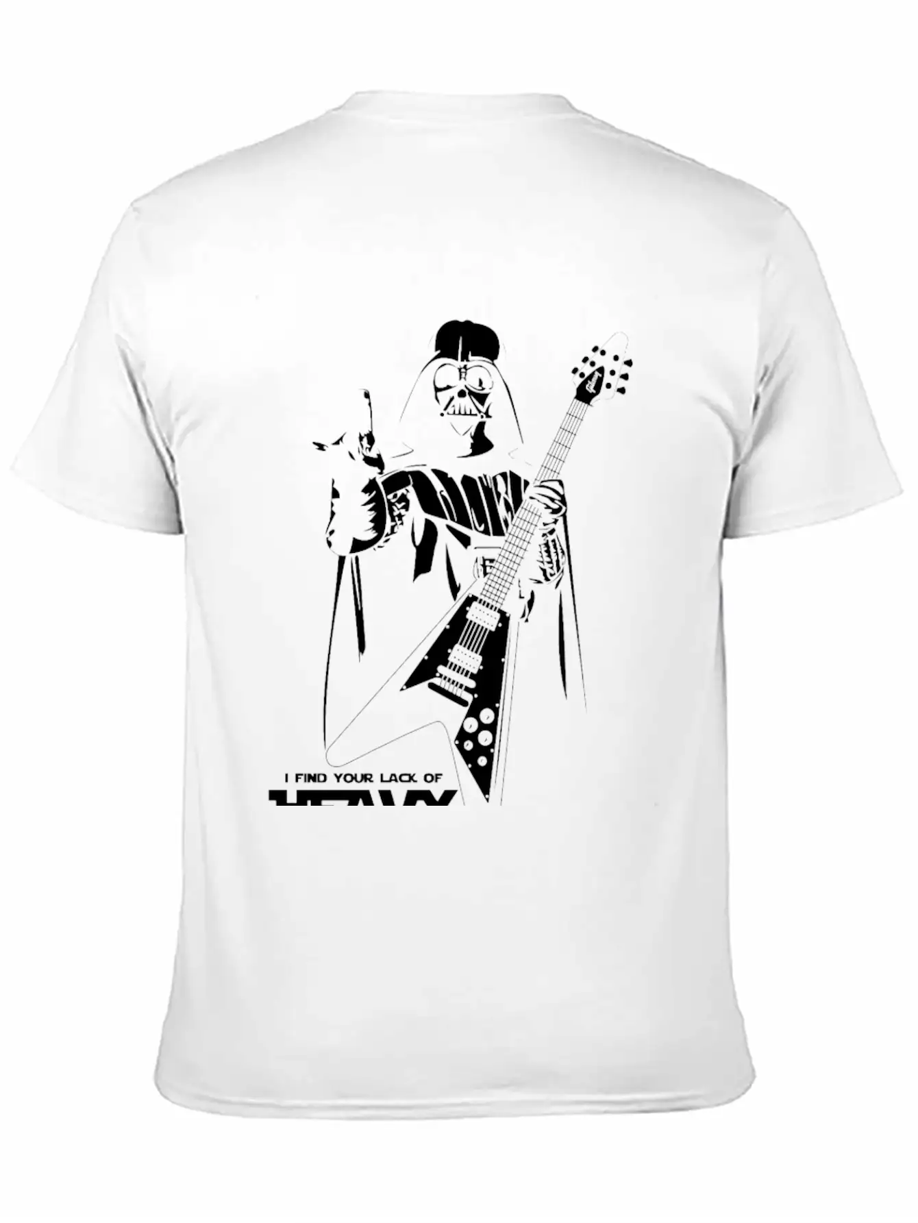 Star Wars Heavy Metal Darth Vader Modern Fit Casual T-Shirt – Clean And Versatile Design