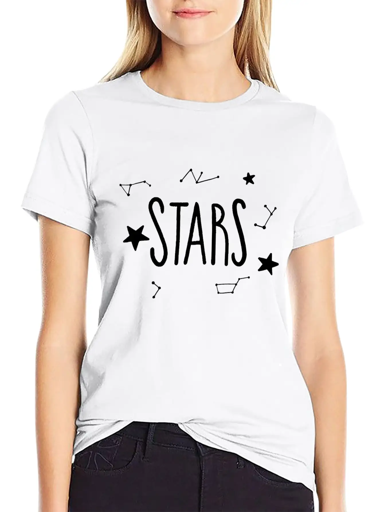 Star Zodiac Style Essential Cotton Tee For Daily Outfits – Unisex Style
