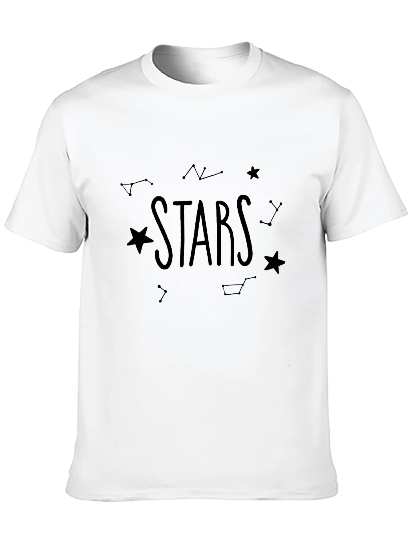 Star Zodiac Style Essential Cotton Tee For Daily Outfits – Unisex Style