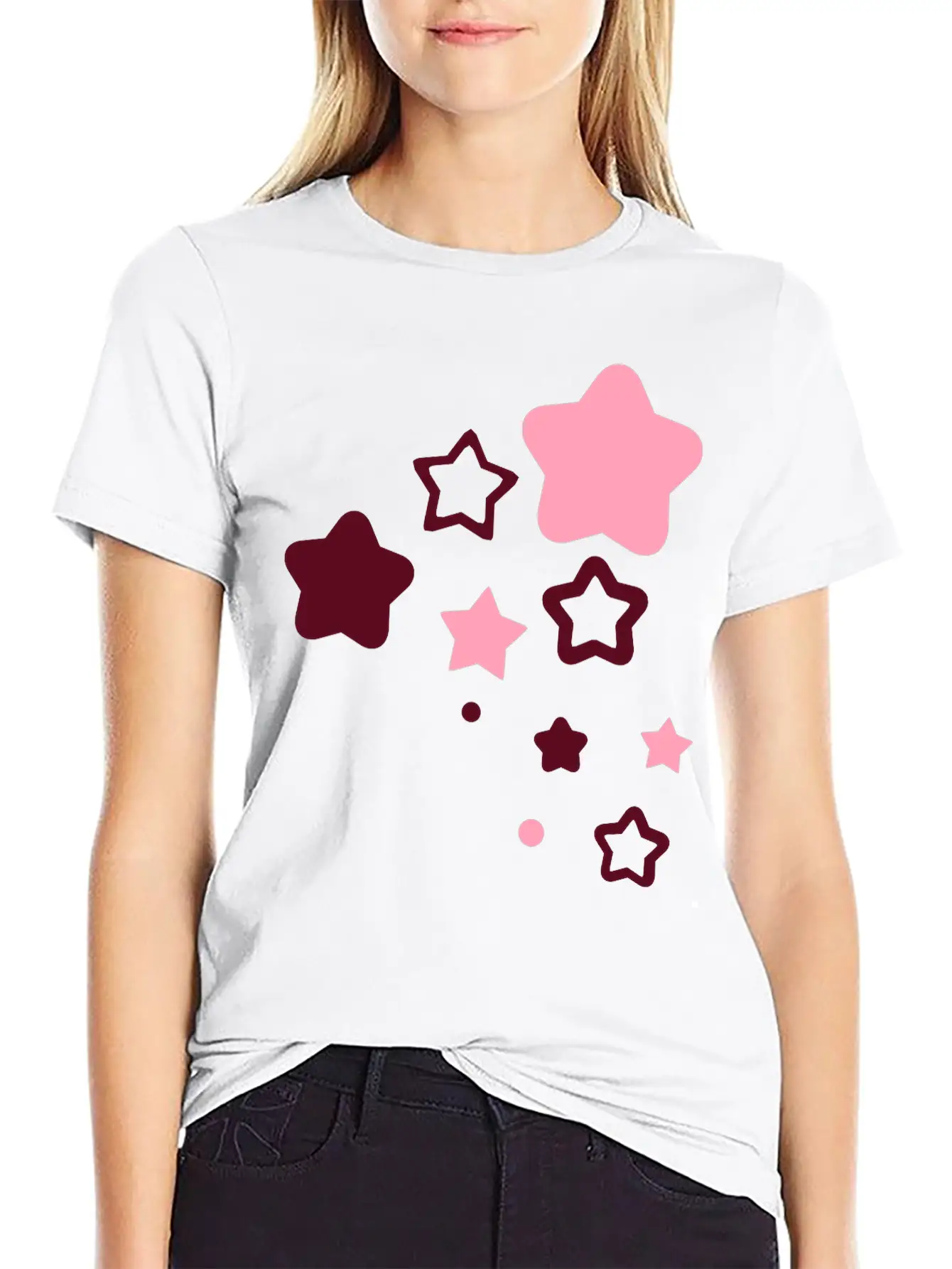 Stars Flowers Love Live Sun Fun Soft Cotton Short Sleeve Tee – Unisex Wardrobe Staple