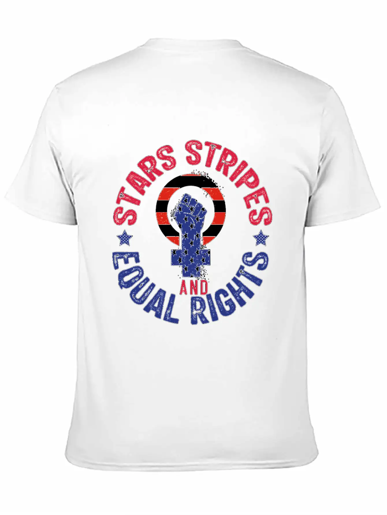 Stars Stripes And Equal Rights, Pro Choice, Female Modern Fit Casual T-Shirt ��� Clean And Versatile Design