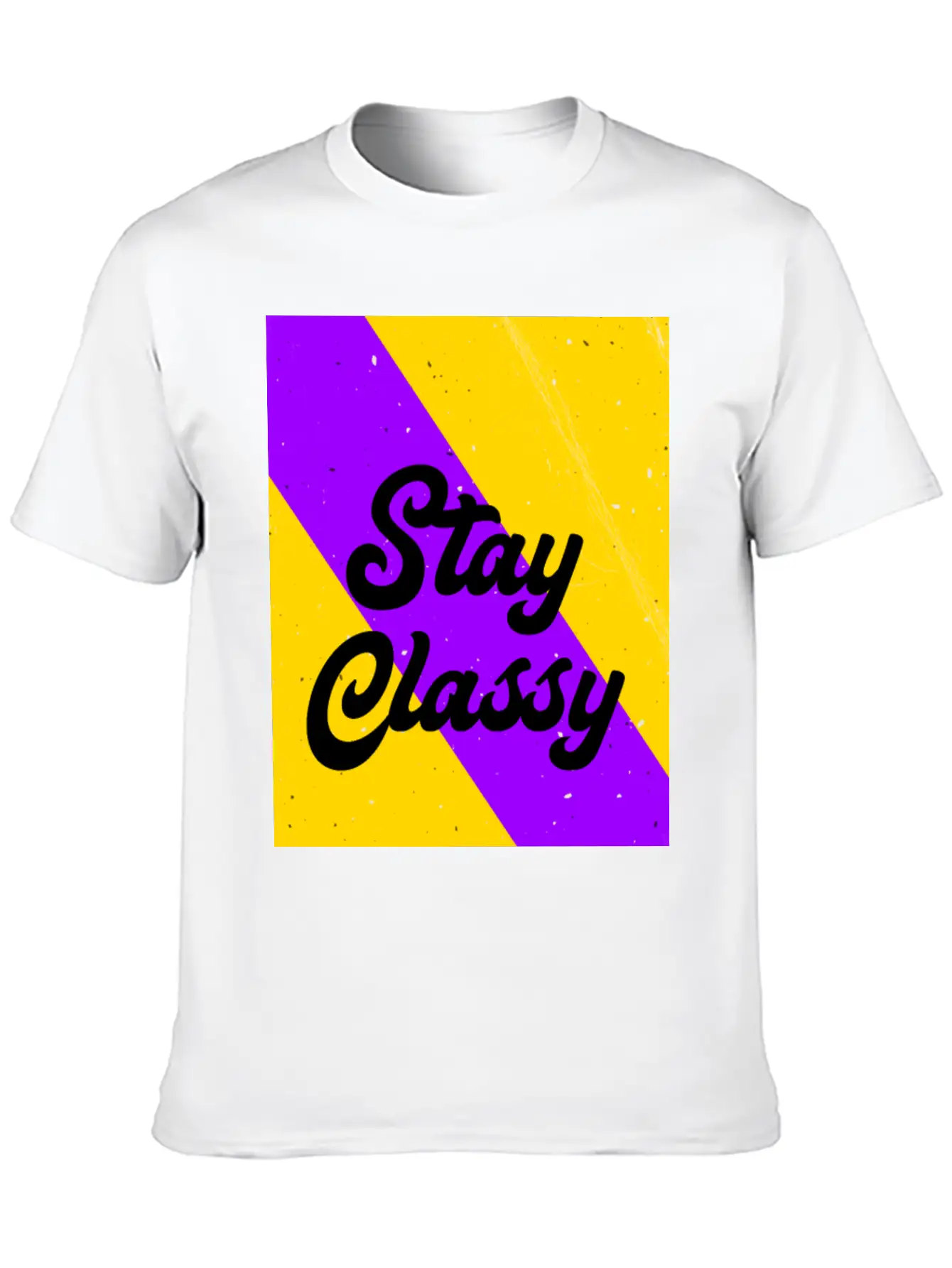 Stay Classy Soft Cotton Short Sleeve Tee – Unisex Wardrobe Staple
