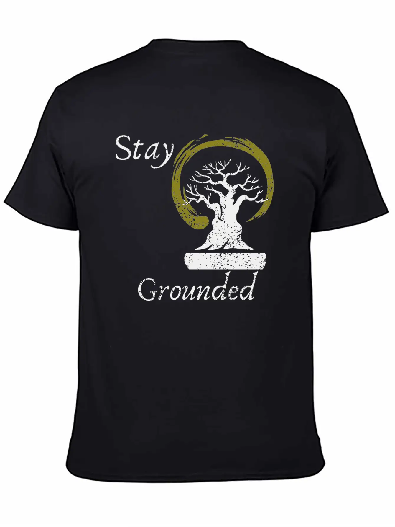 Stay Grounded Graphic T-shirt Unisex Casual T-Shirt – Clean Design For Daily Comfort
