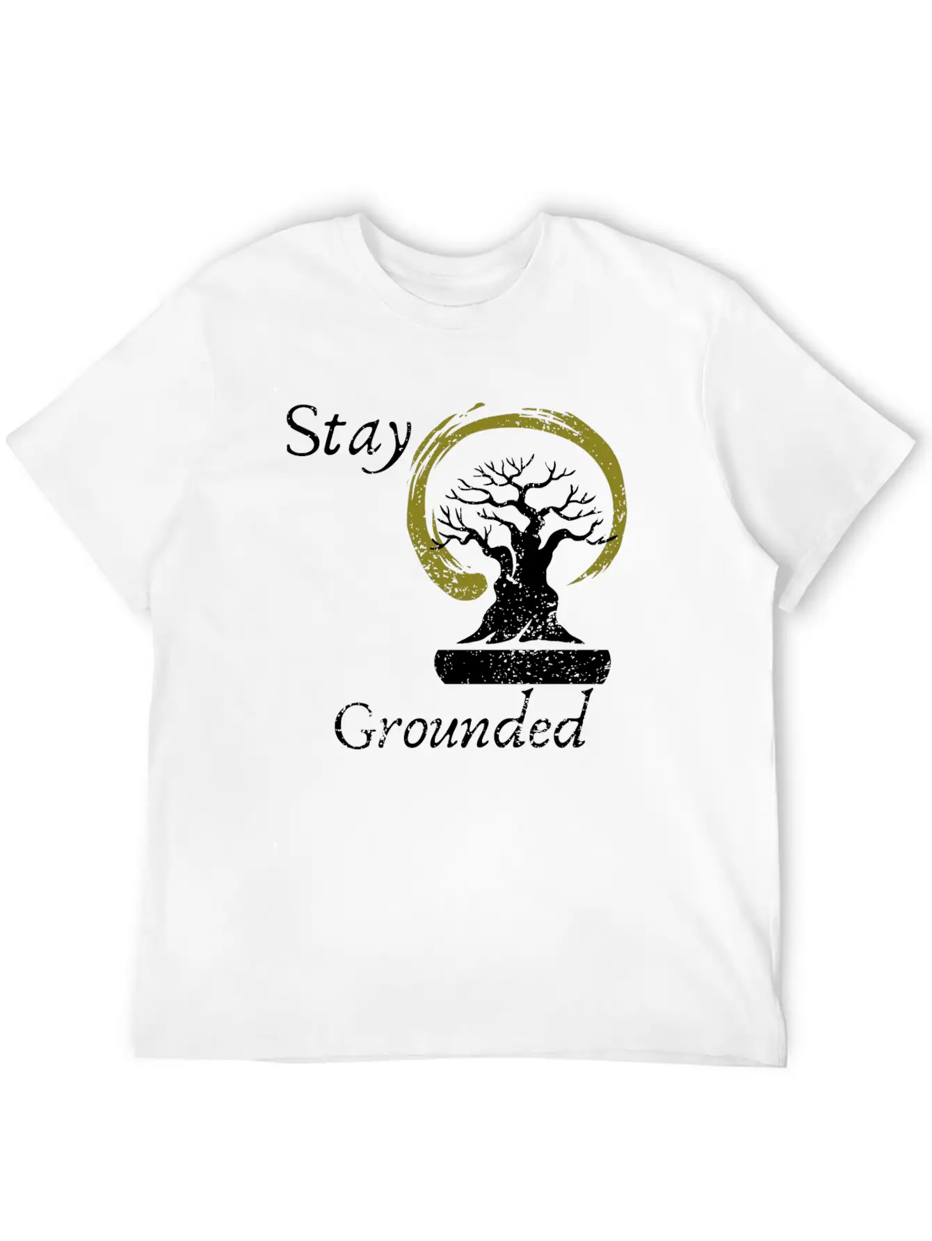 Stay Grounded Graphic T-shirt Unisex Casual T-Shirt – Clean Design For Daily Comfort