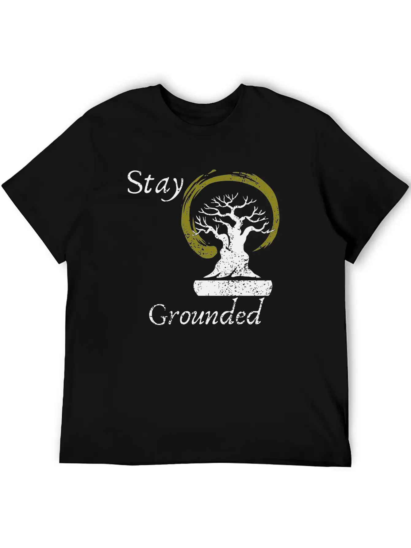 Stay Grounded Graphic T-shirt Unisex Casual T-Shirt – Clean Design For Daily Comfort