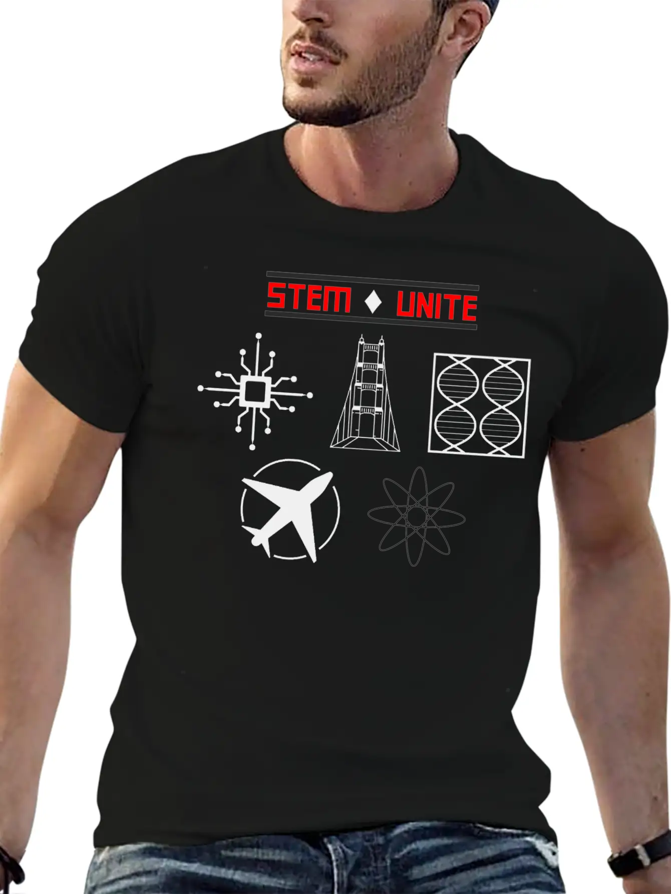 STEM UNITE Female Engineer Soft Cotton Short Sleeve Tee – Unisex Wardrobe Staple