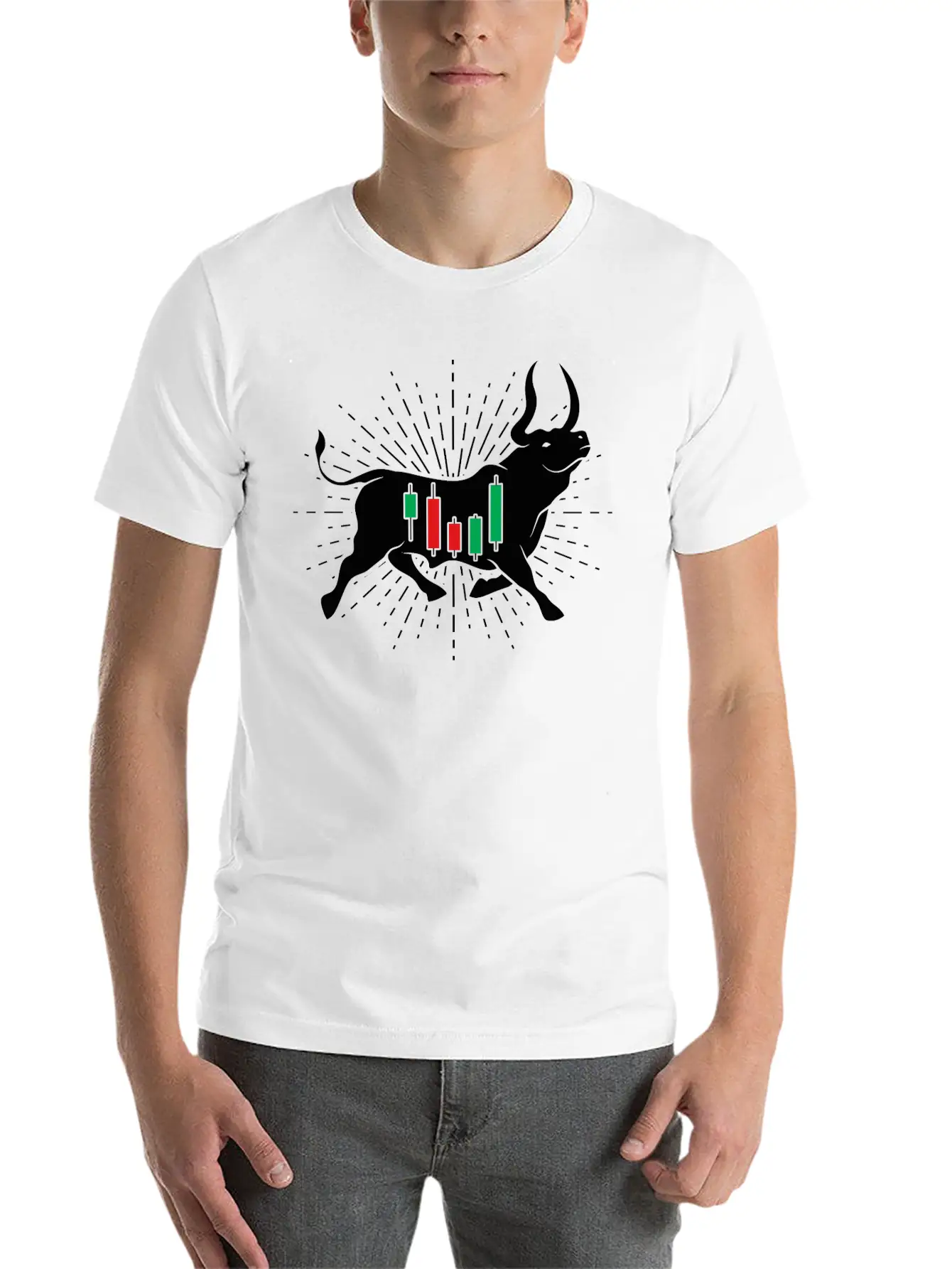 Stock Bull Essential Cotton Tee For Daily Outfits – Unisex Style