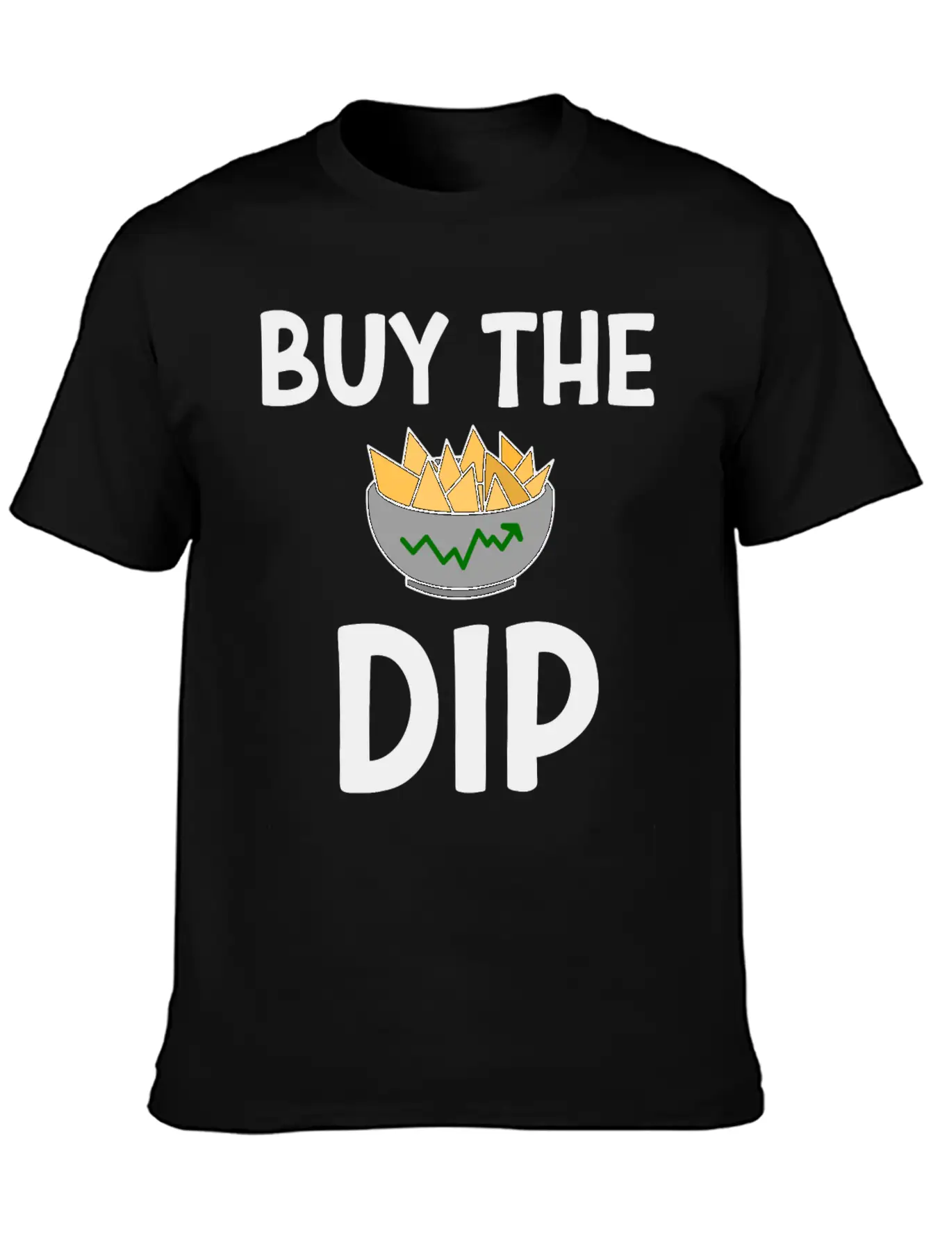 Stocks Tshirt Buy The Dip Lightweight Cotton T-Shirt – Daily Comfort Graphic Shirt
