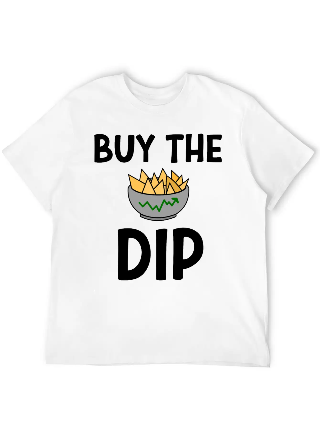 Stocks Tshirt Buy The Dip Lightweight Cotton T-Shirt – Daily Comfort Graphic Shirt