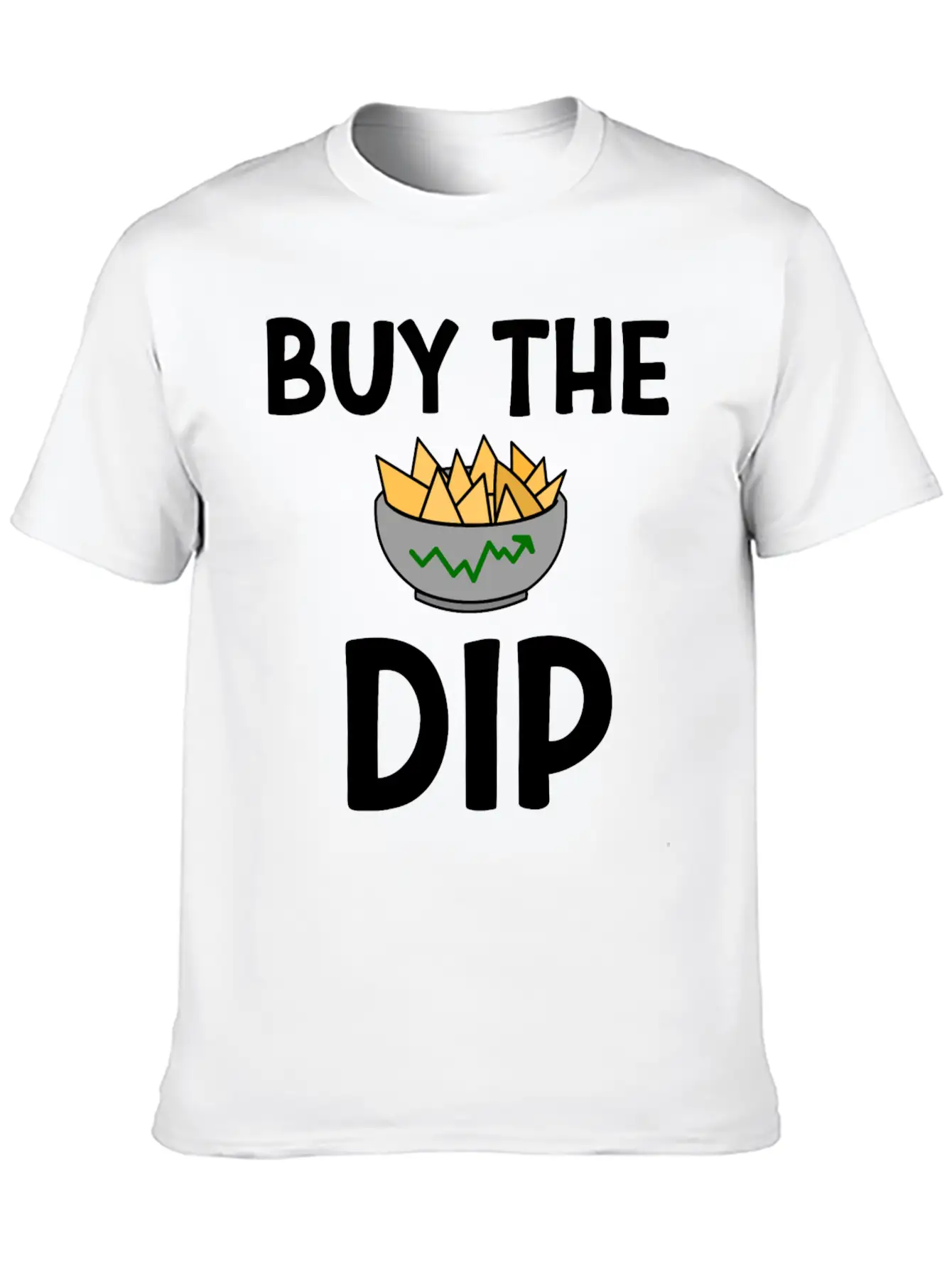 Stocks Tshirt Buy The Dip Lightweight Cotton T-Shirt – Daily Comfort Graphic Shirt