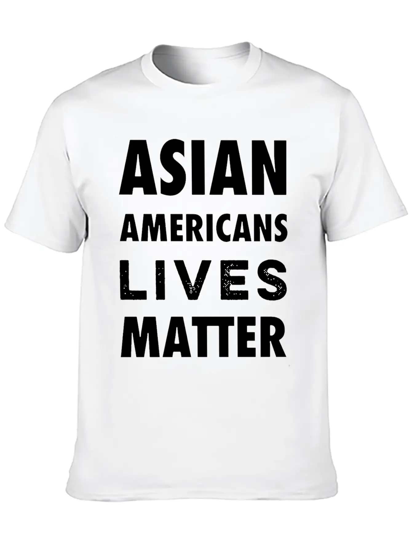Stop Asian Hate Racist Unisex Casual T-Shirt – Clean Design For Daily Comfort