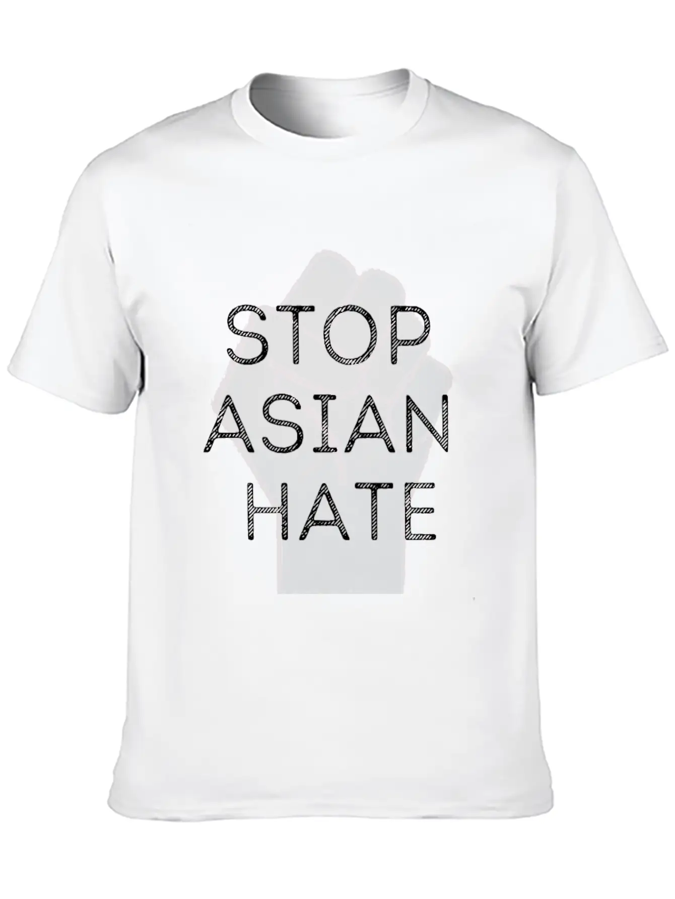 STOP ASIAN HATE Soft Cotton Short Sleeve Tee – Unisex Wardrobe Staple