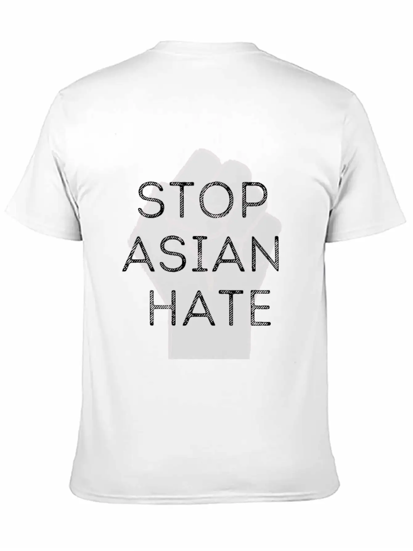 STOP ASIAN HATE Soft Cotton Short Sleeve Tee – Unisex Wardrobe Staple