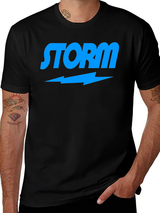 STORM BLUE Unisex Casual T-Shirt – Clean Design For Daily Comfort