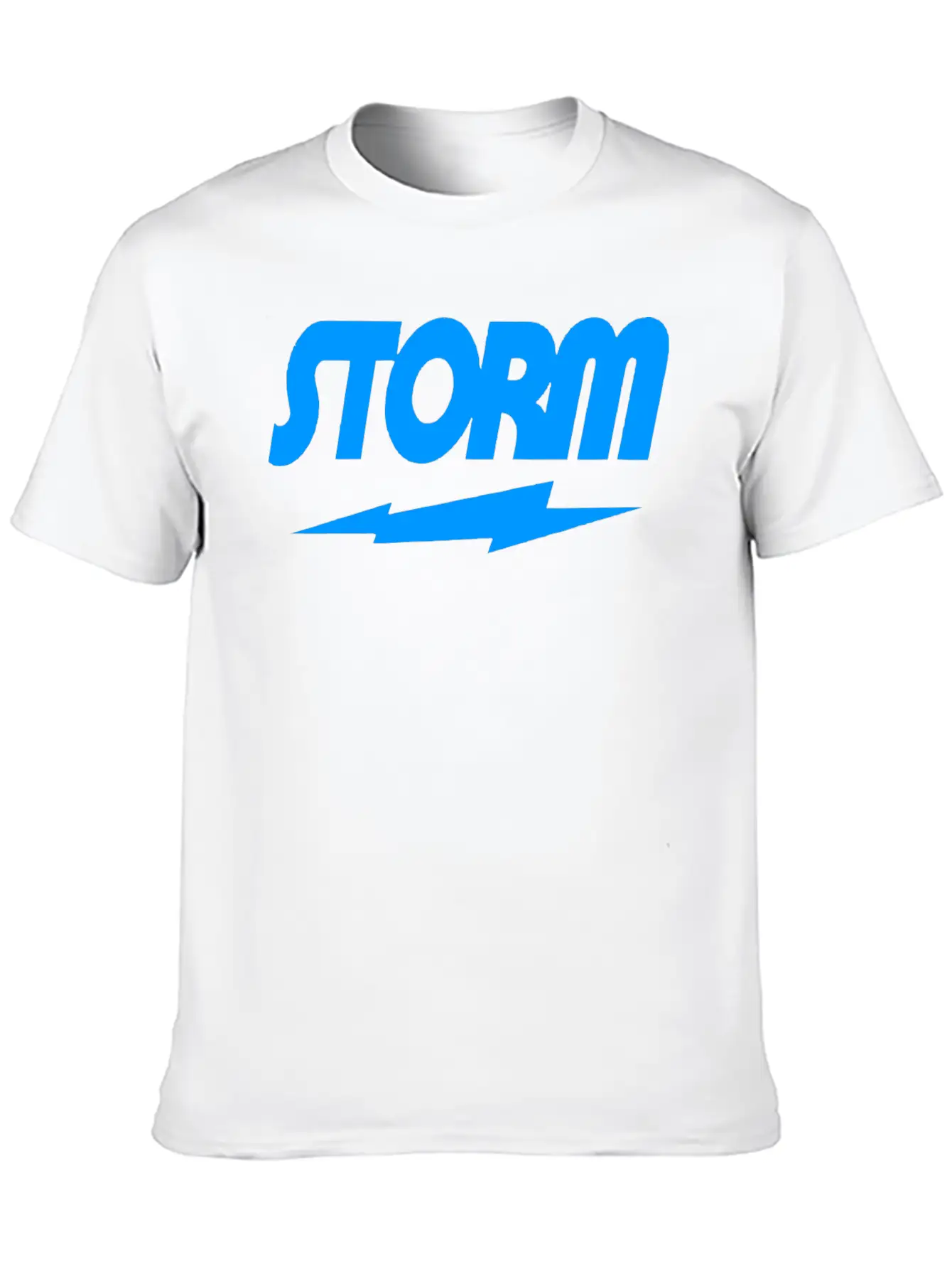 STORM BLUE Unisex Casual T-Shirt – Clean Design For Daily Comfort