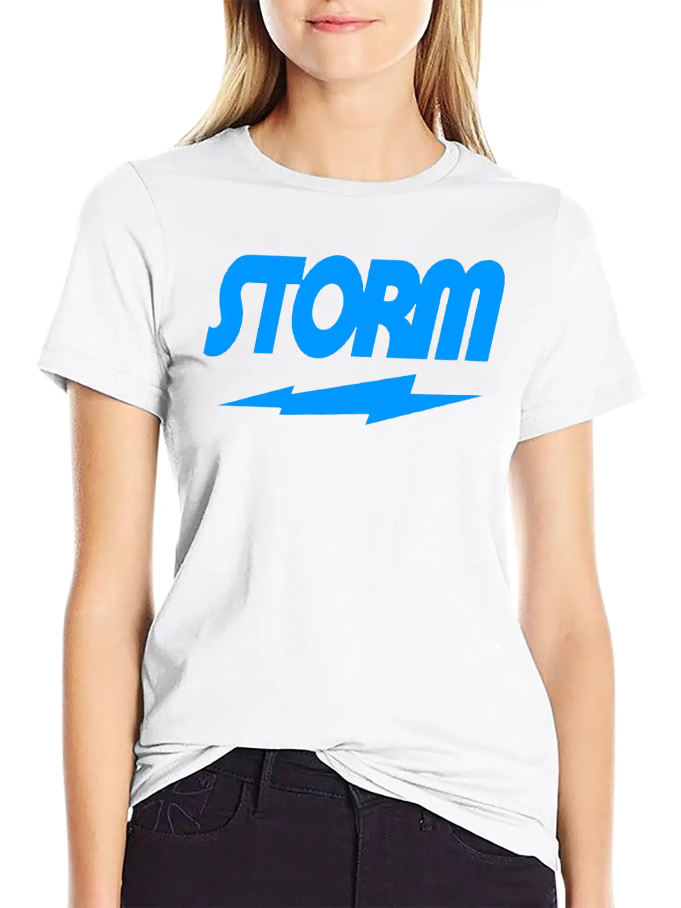 STORM BLUE Unisex Casual T-Shirt – Clean Design For Daily Comfort