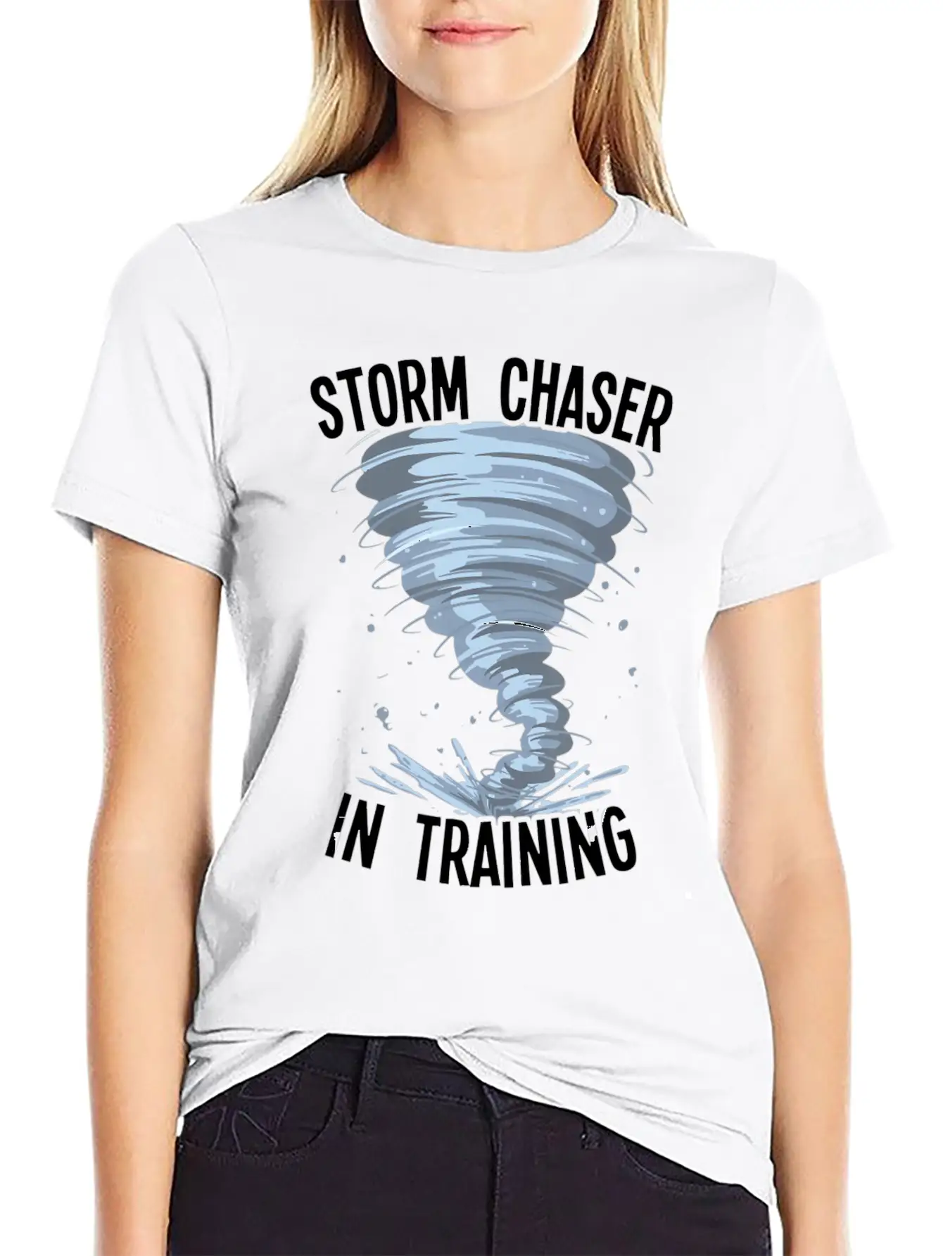 Storm Chaser In Training Meteorologists Lightweight Cotton T-Shirt – Daily Comfort Graphic Shirt