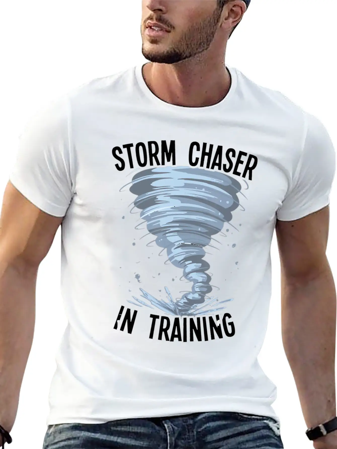 Storm Chaser In Training Meteorologists Lightweight Cotton T-Shirt – Daily Comfort Graphic Shirt