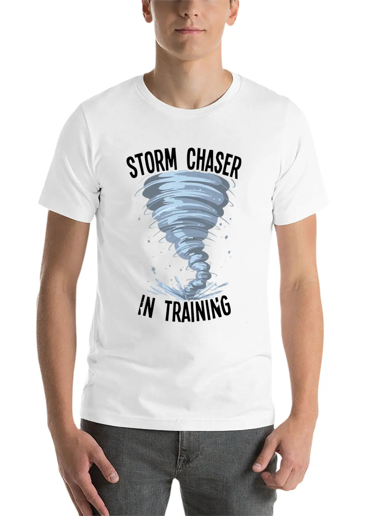 Storm Chaser In Training Meteorologists Lightweight Cotton T-Shirt – Daily Comfort Graphic Shirt