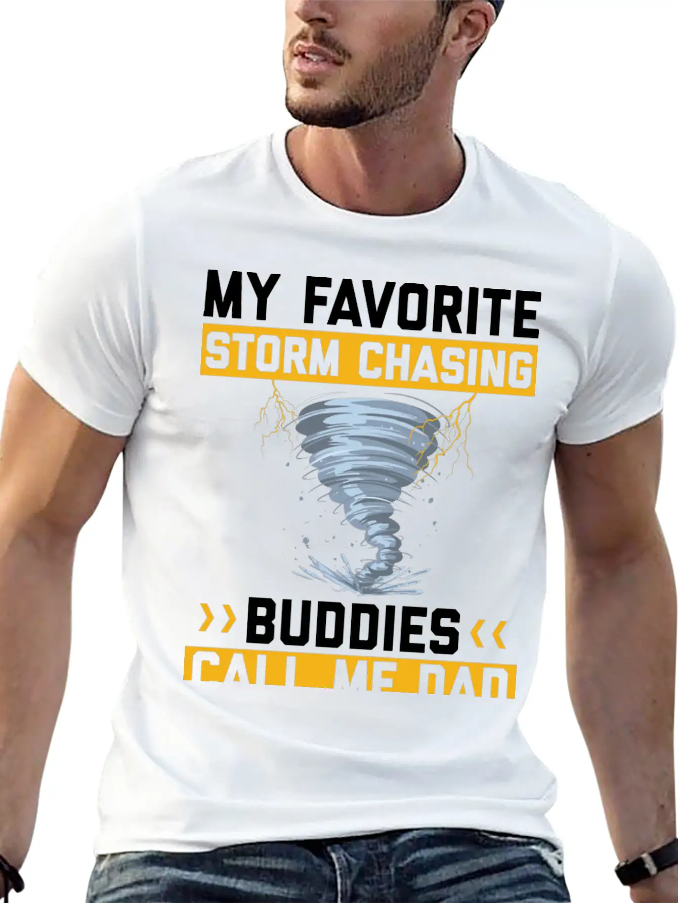 Storm Chaser Sayings Unisex Casual T-Shirt – Clean Design For Daily Comfort