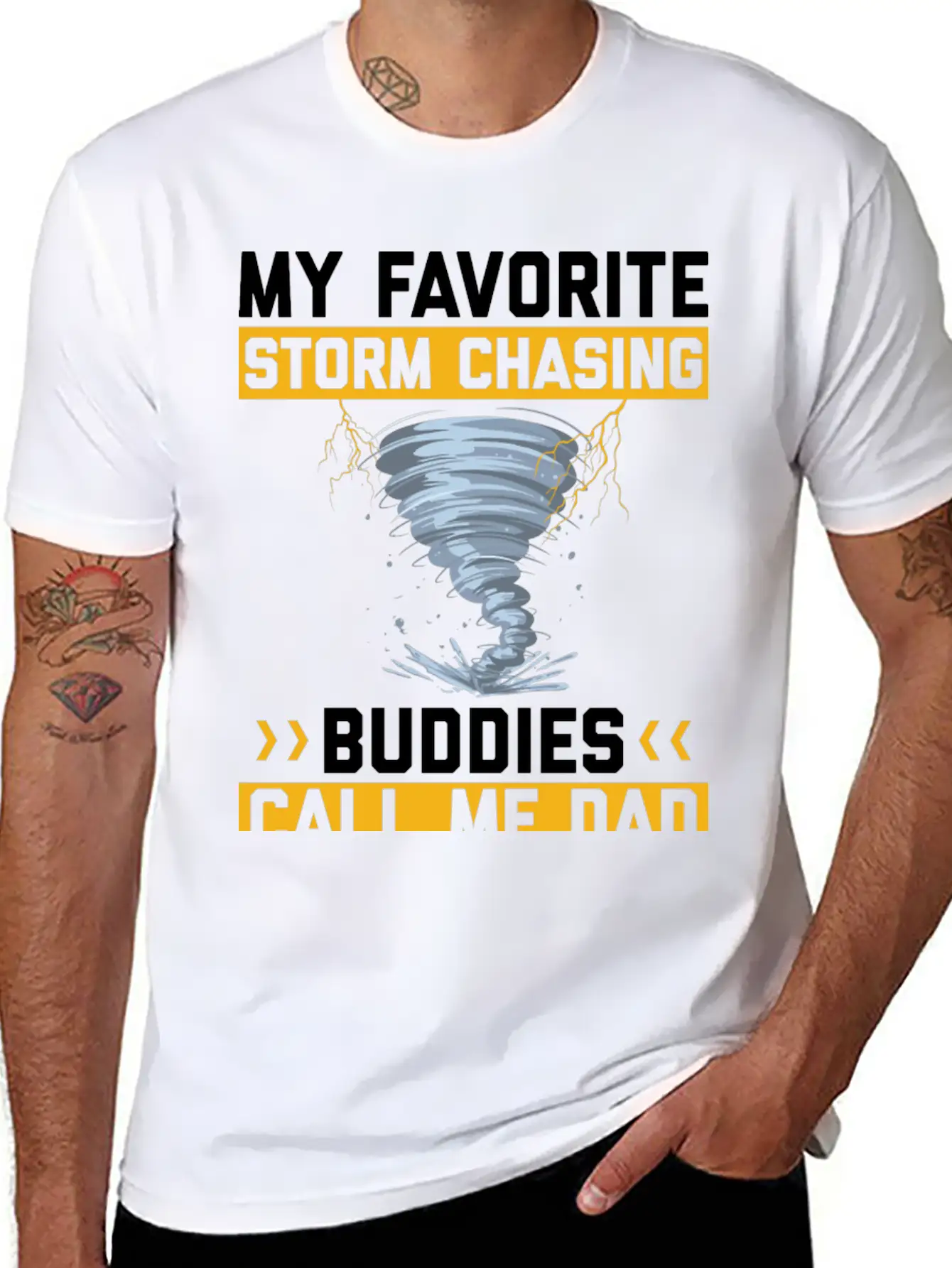 Storm Chaser Sayings Unisex Casual T-Shirt – Clean Design For Daily Comfort